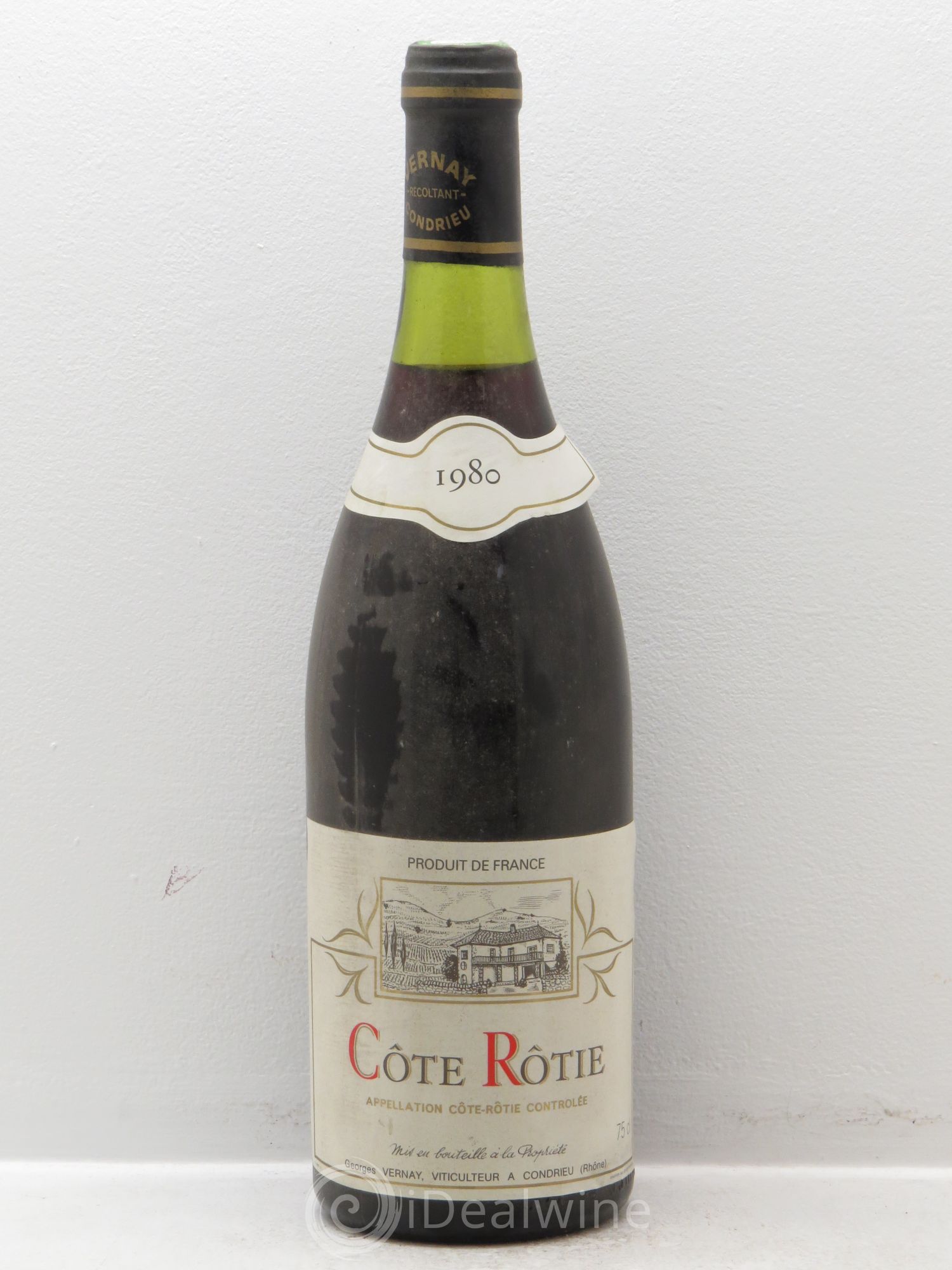 Côte-Rôtie (sans prix de réserve) 1980 - Lot de 1 bouteille - 0