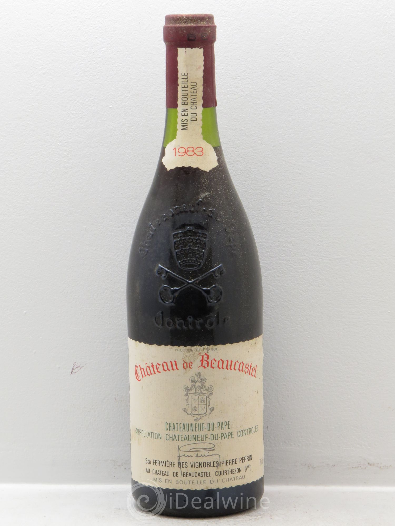 Châteauneuf-du-Pape Château de Beaucastel Famille Perrin 1983 - Lot de 1 bouteille - 0