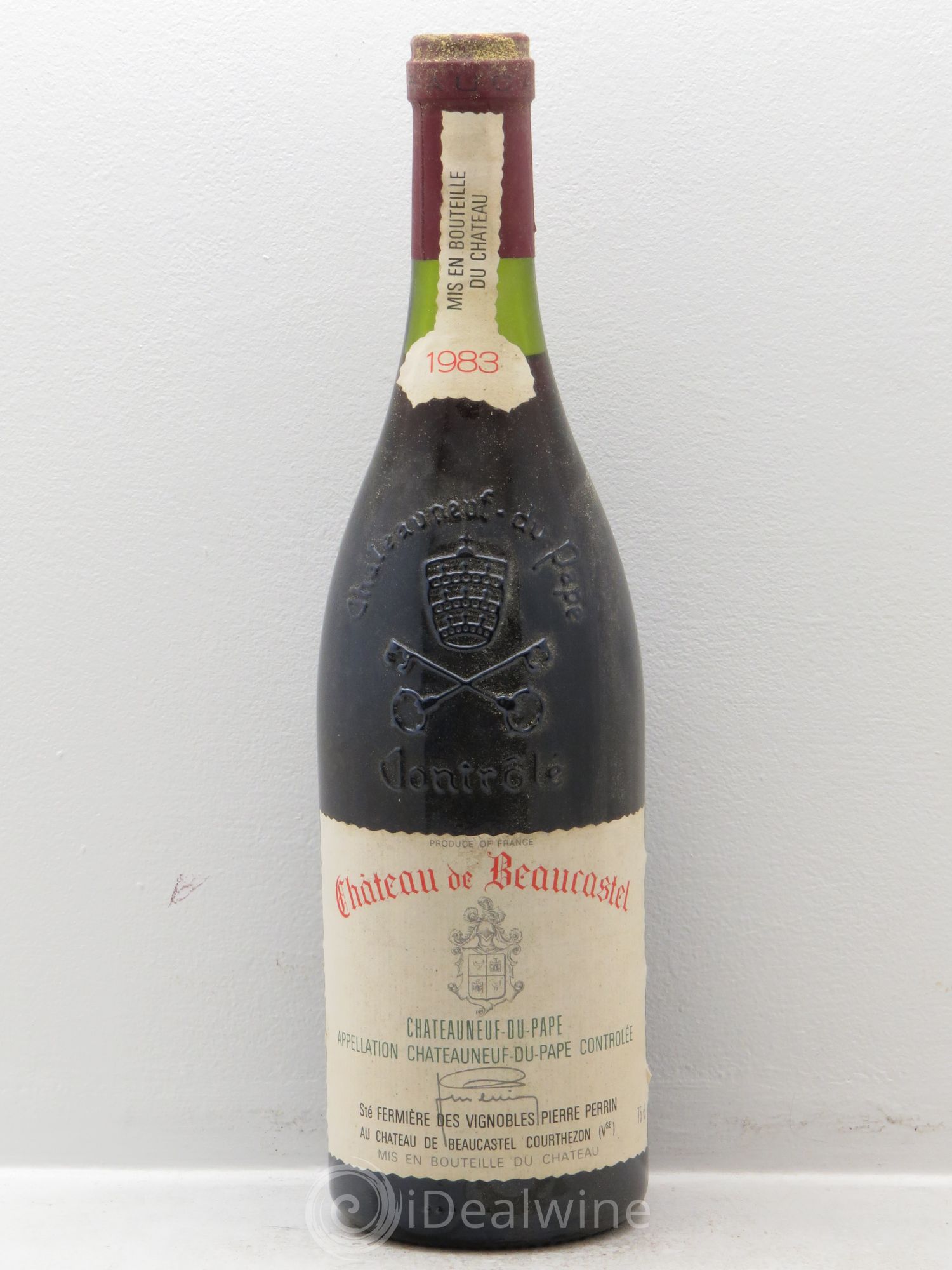 Châteauneuf-du-Pape Château de Beaucastel Famille Perrin 1983 - Lot de 1 bouteille - 0