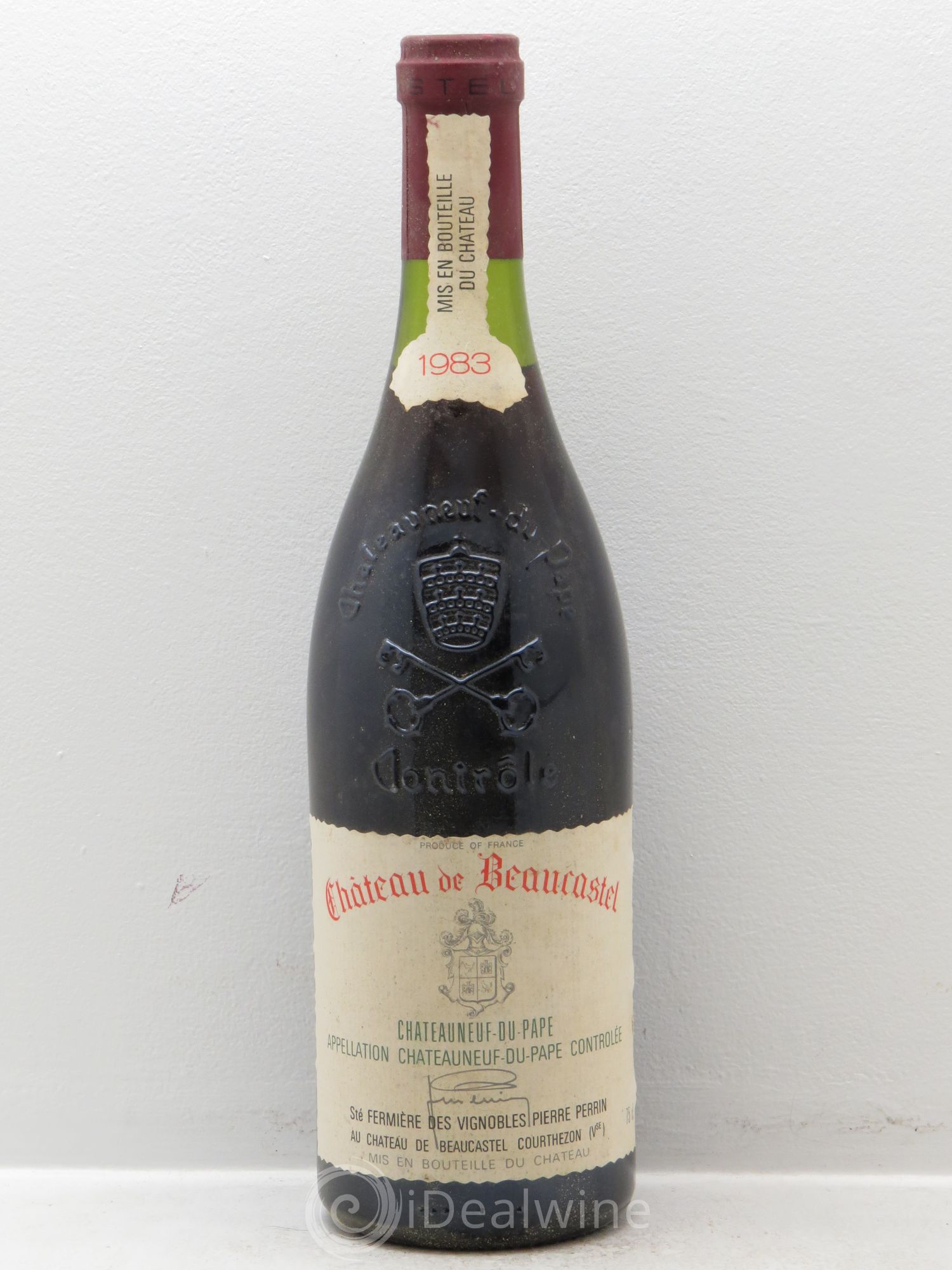 Châteauneuf-du-Pape Château de Beaucastel Famille Perrin 1983 - Lot de 1 bouteille - 0