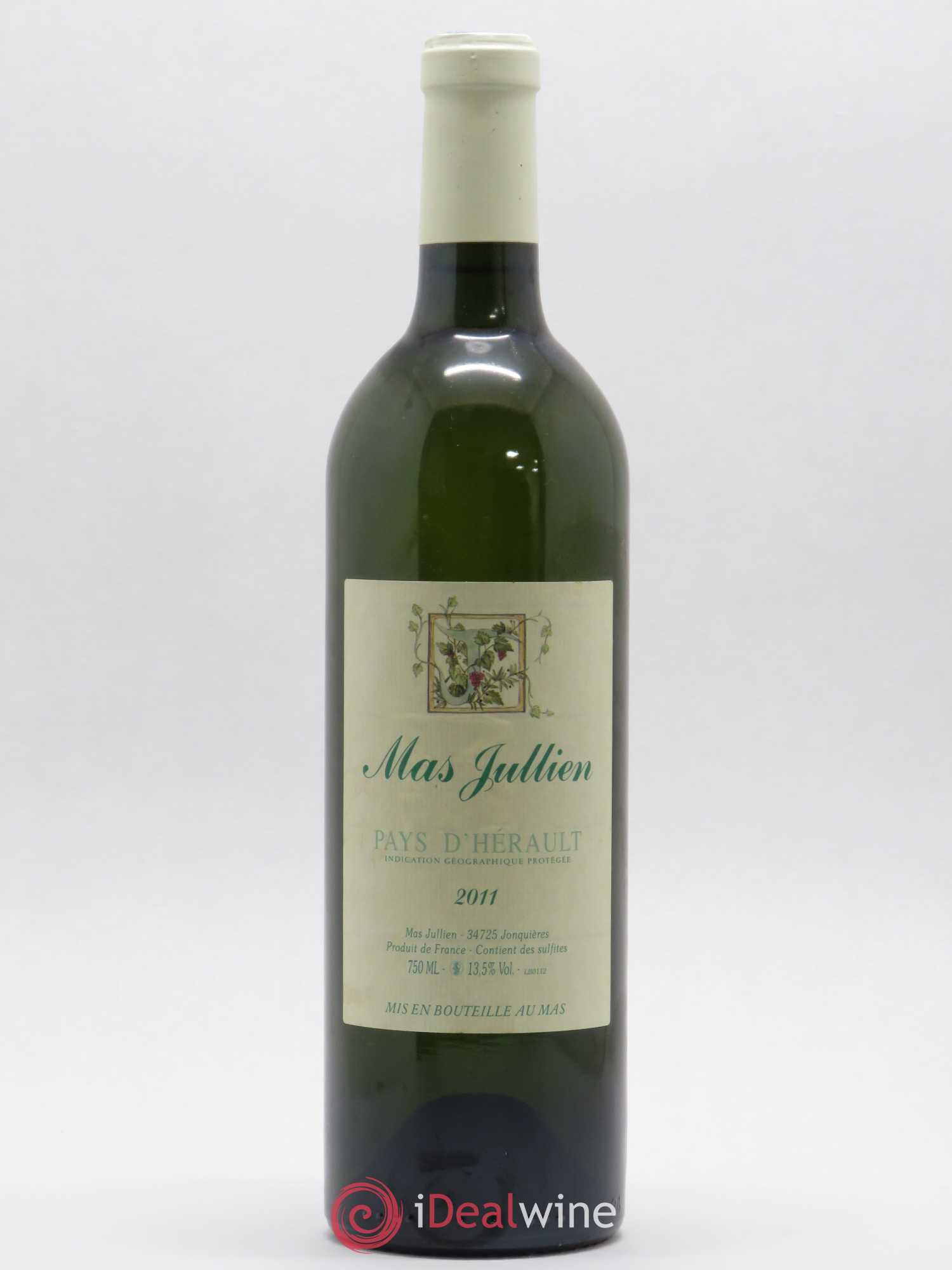 Pays d'Hérault Mas Jullien Olivier Jullien 2011 - Lot de 1 bouteille - 0