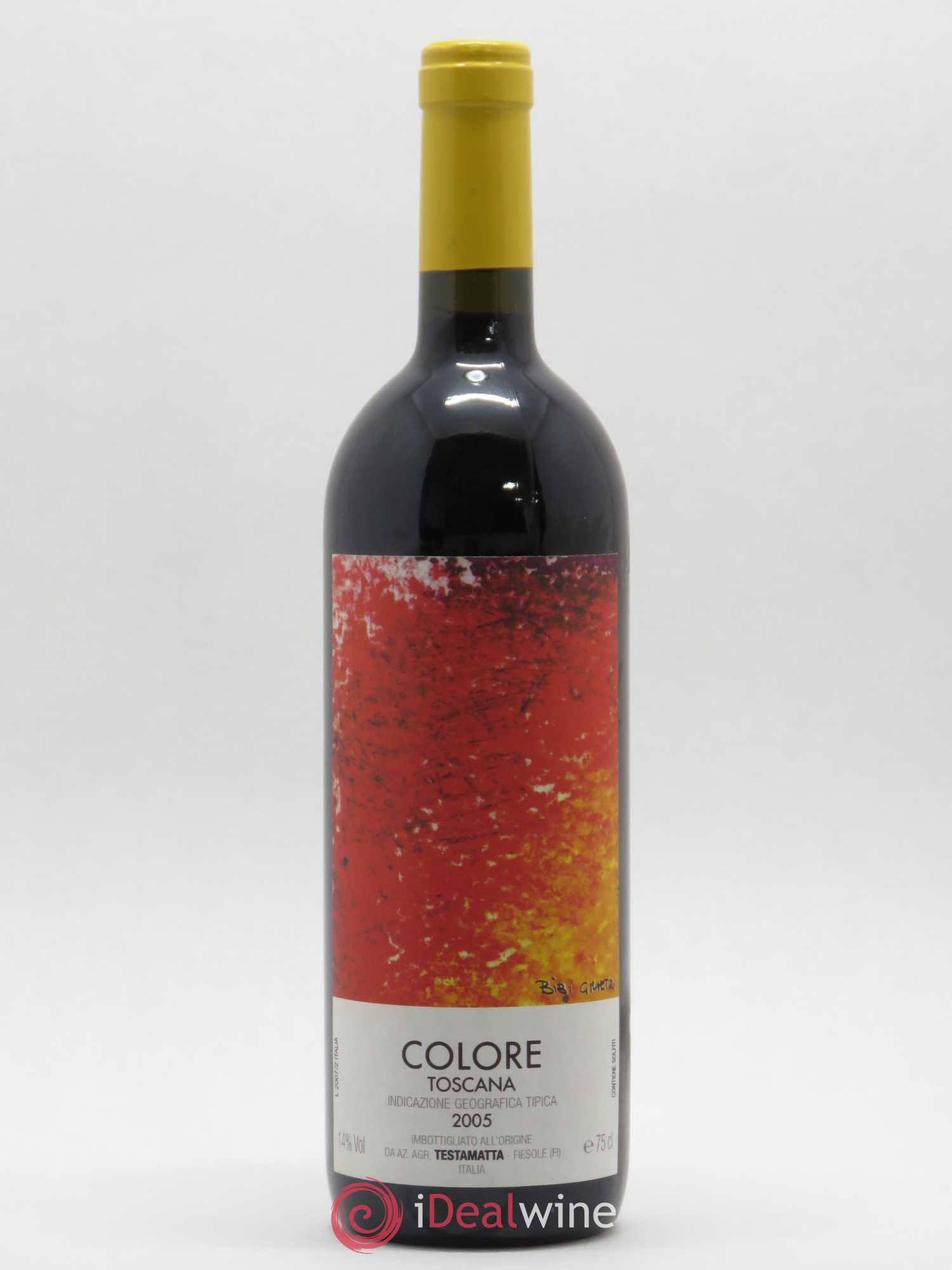 Italie Toscane Colore Bibi Graetz Testamatta 2005 - Lot de 1 bouteille - 0