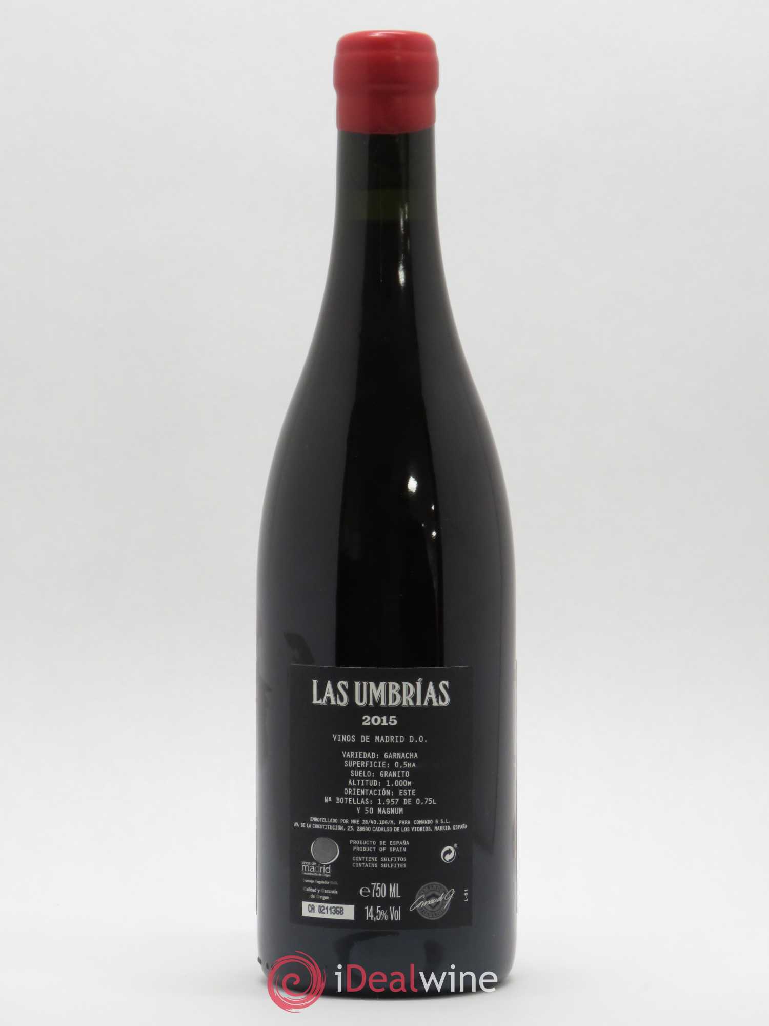 Espagne Vinos de Madrid Las Umbrias Commando G 2015 - Posten von 1 Flasche - 1