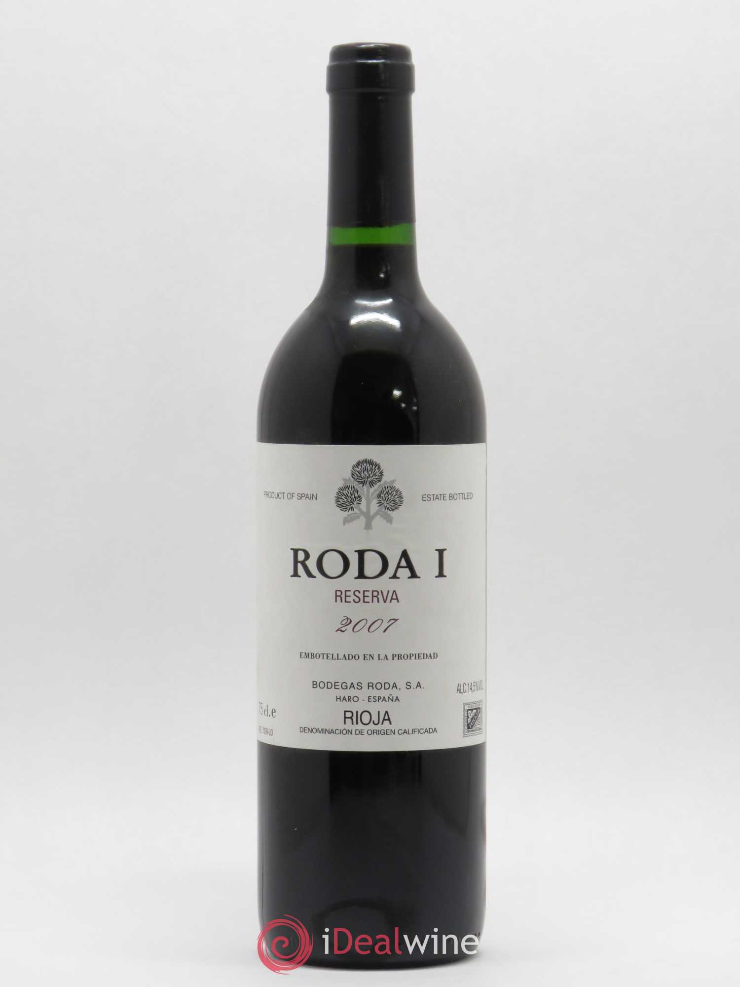 Italie Rioja Roda I Reserva Bodegas Roda 2007 - Lot of 1 bottle - 0