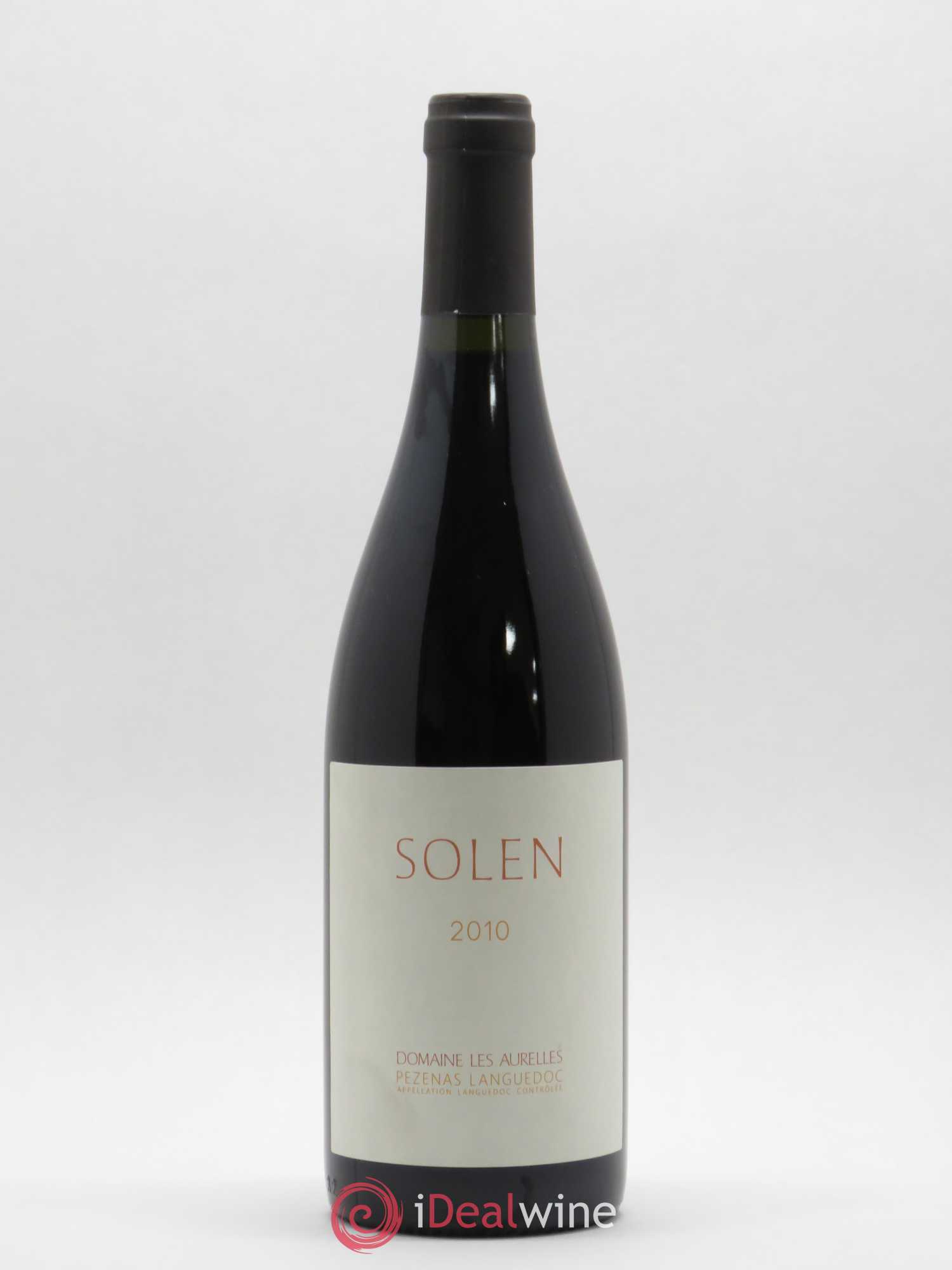 Languedoc Pézenas Solen Domaine les Aurelles 2010 - Lot de 1 bouteille - 0