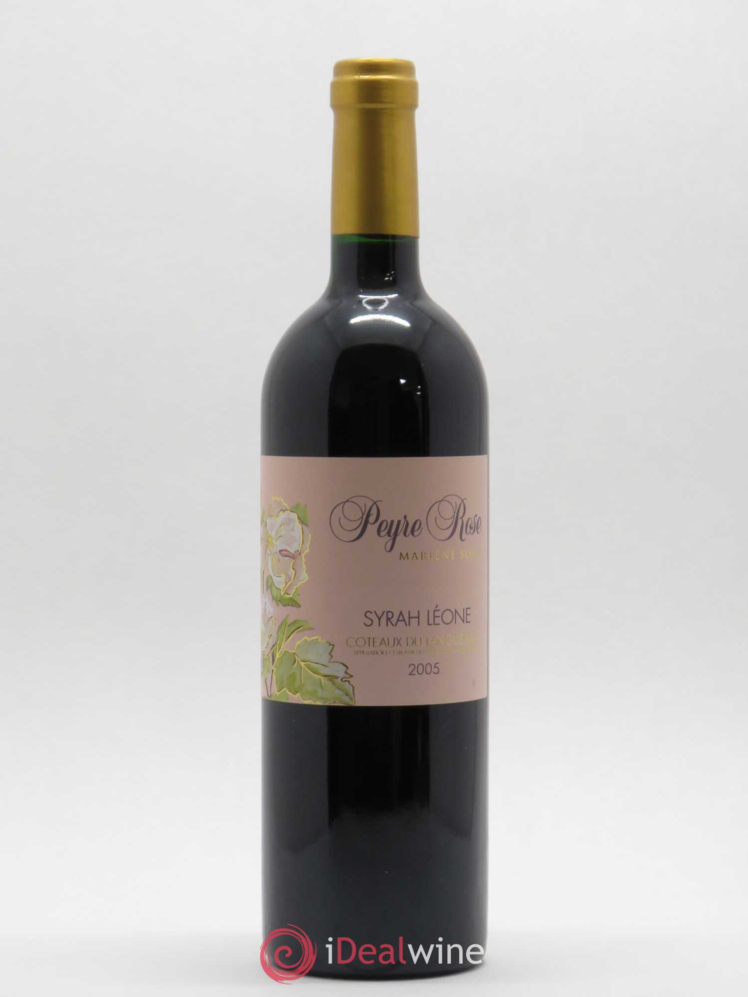 Coteaux du Languedoc Domaine Peyre Rose Belle Léone (anciennement Syrah Léone) Marlène Soria 2005 - Lot de 1 bouteille - 0