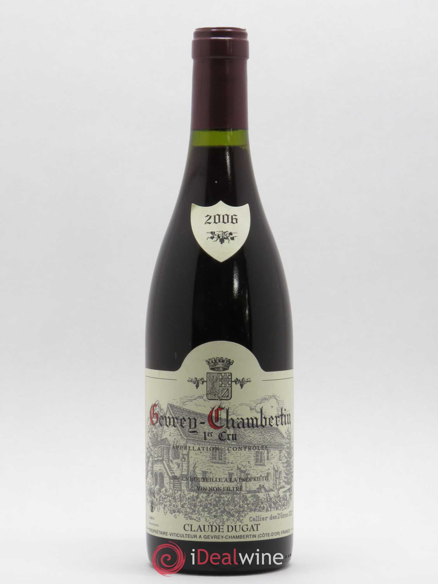 Gevrey-Chambertin 1er Cru Claude Dugat 2006 - Lot de 1 bouteille - 0