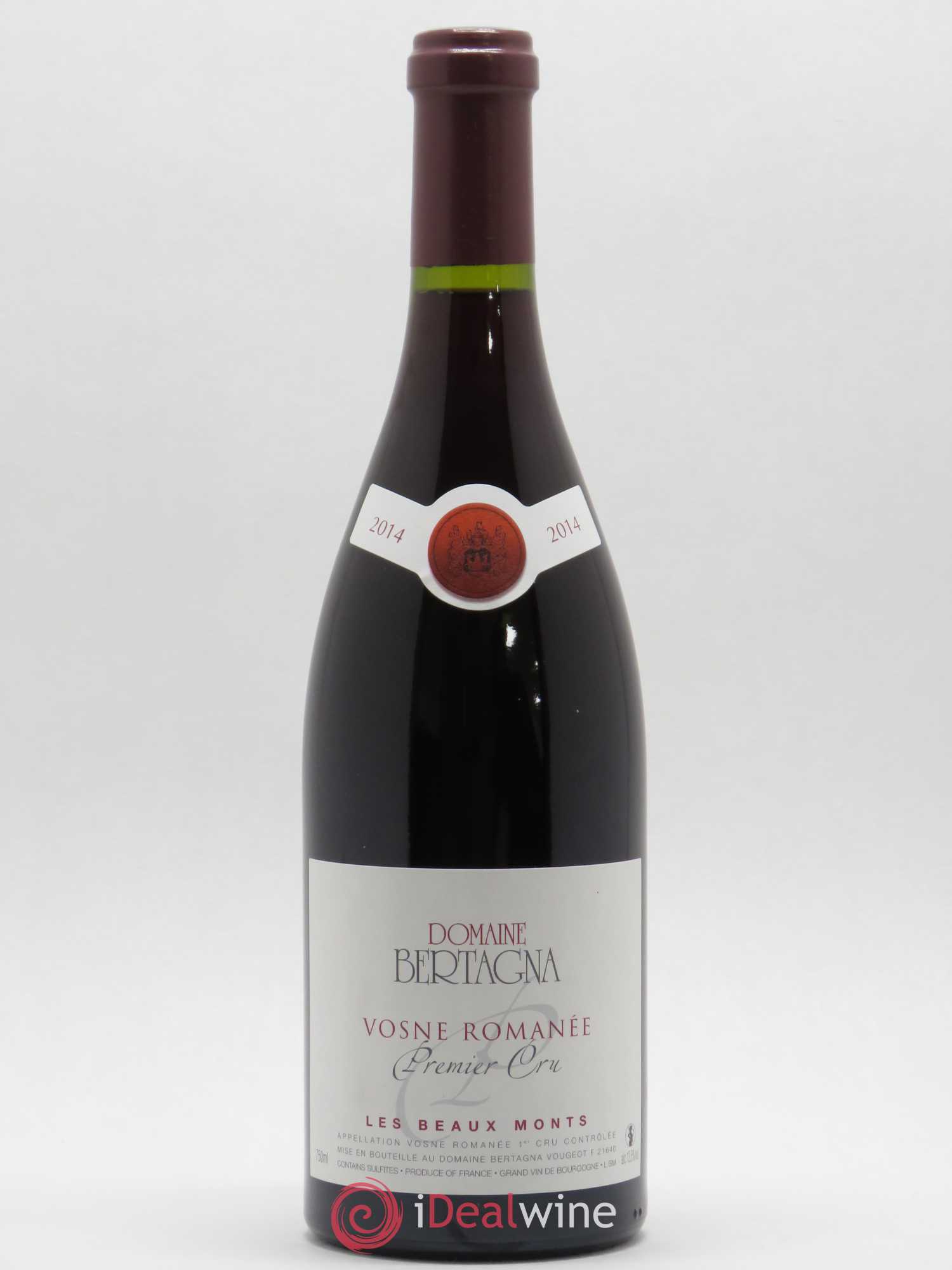 Vosne-Romanée 1er Cru Les Beaux-Monts Bertagna 2014 - Lot de 1 bouteille - 0