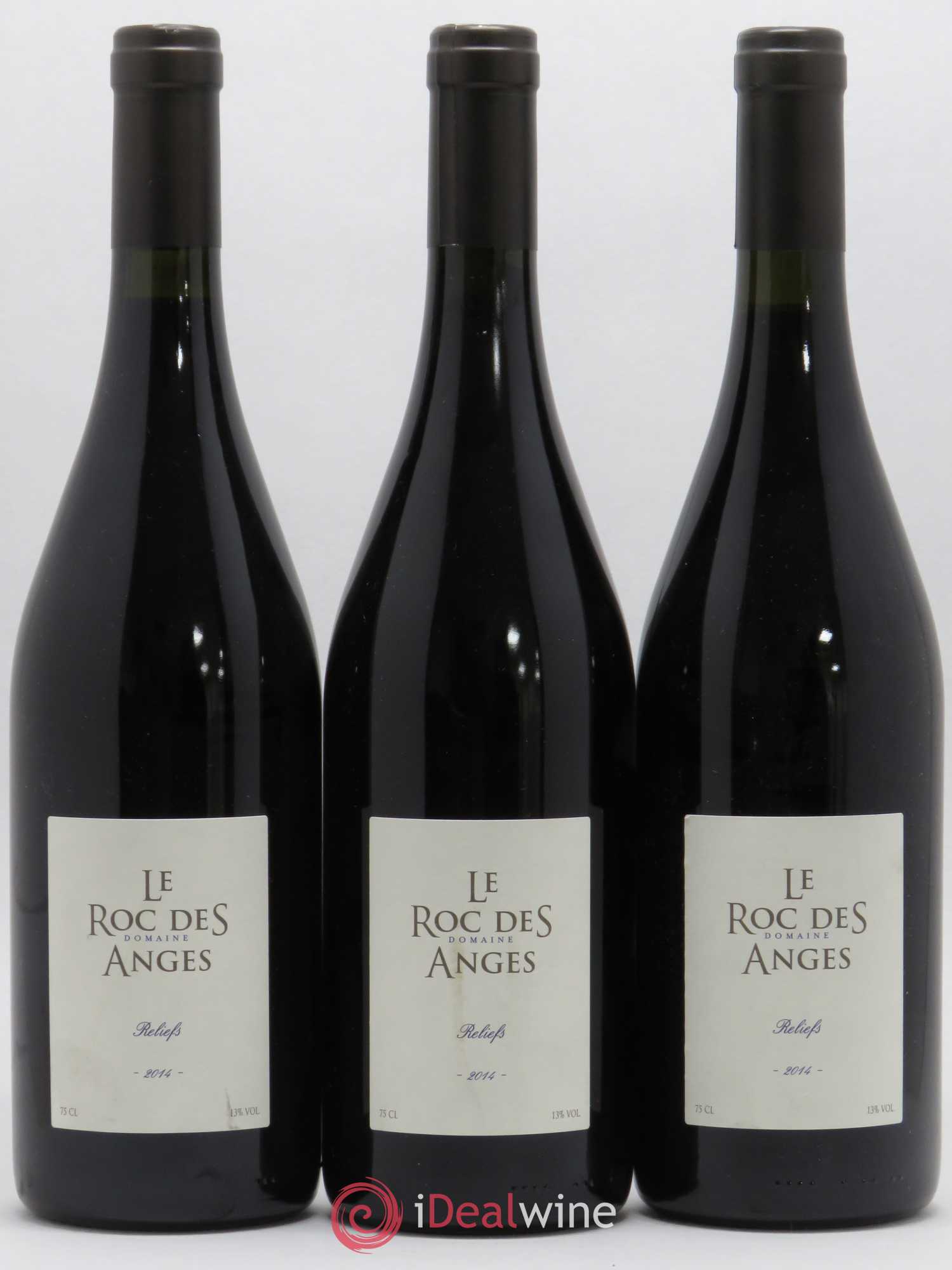 Côtes du Roussillon Roc des Anges Reliefs Marjorie et Stéphane Gallet 2014 - Lotto di 3 bottiglie - 0