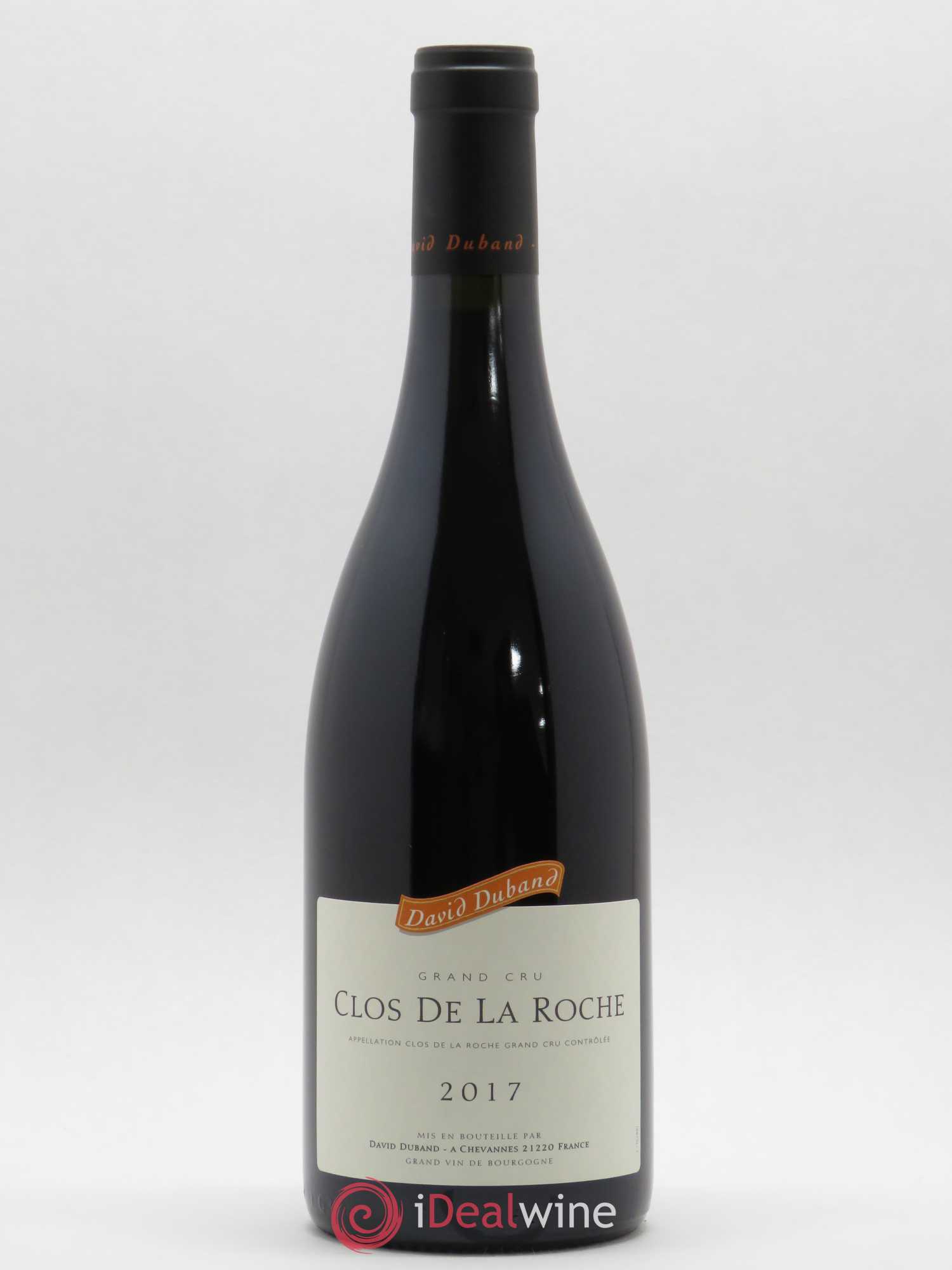 Clos de la Roche Grand Cru David Duband (Domaine) 2017 - Lot de 1 bouteille - 0