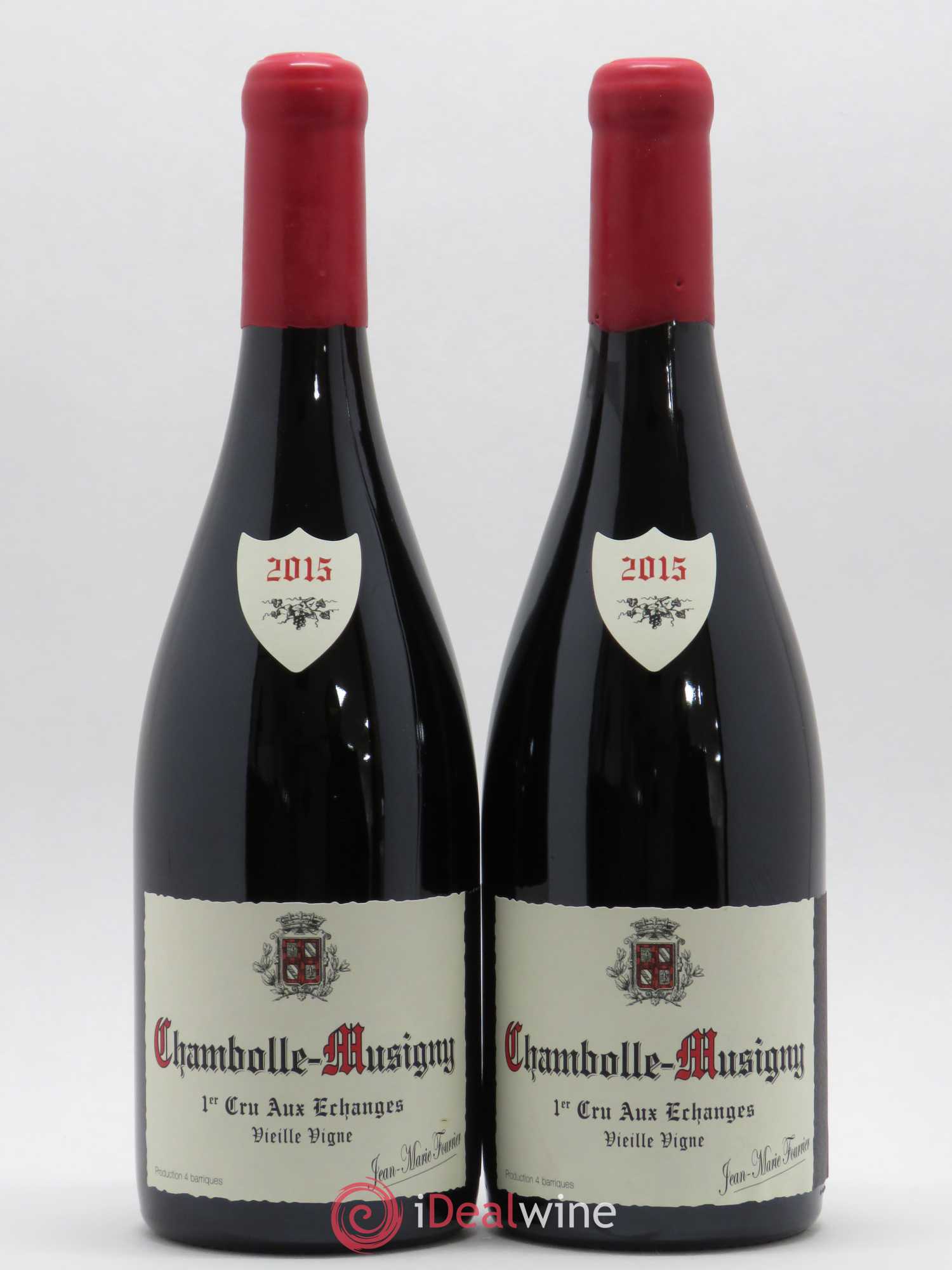 Chambolle-Musigny 1er Cru Aux Echanges Vieilles Vignes Fourrier 2015 - Posten von 2 Flaschen - 0