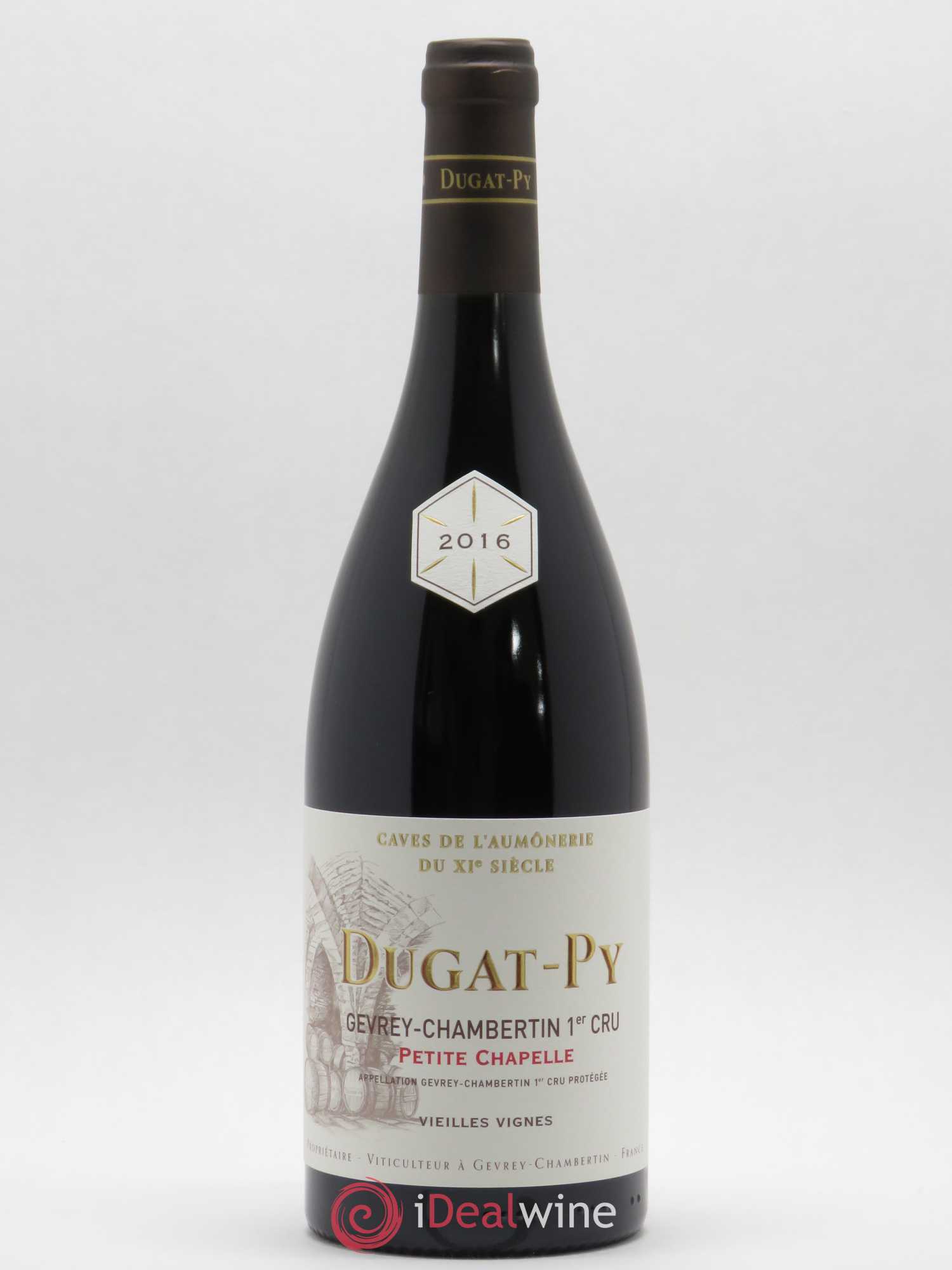 Gevrey-Chambertin 1er Cru Petite Chapelle Vieilles Vignes Dugat-Py vieilles vignes 2016 - Lot de 1 bouteille - 0