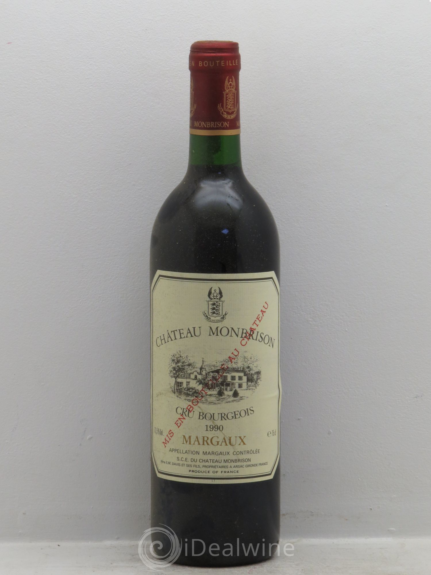 Château Monbrison 1990 - Lot de 6 bouteilles - 0