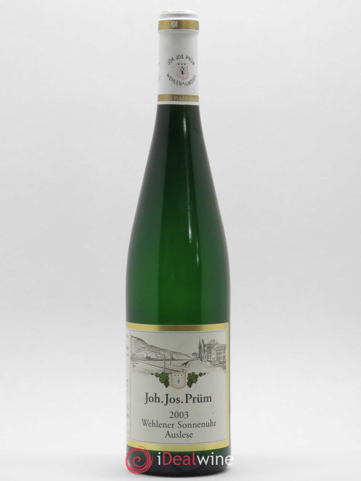 Riesling Auslese Wehlener Sonnenuhr JJ Prüm 2003 - Posten von 1 Flasche - 0