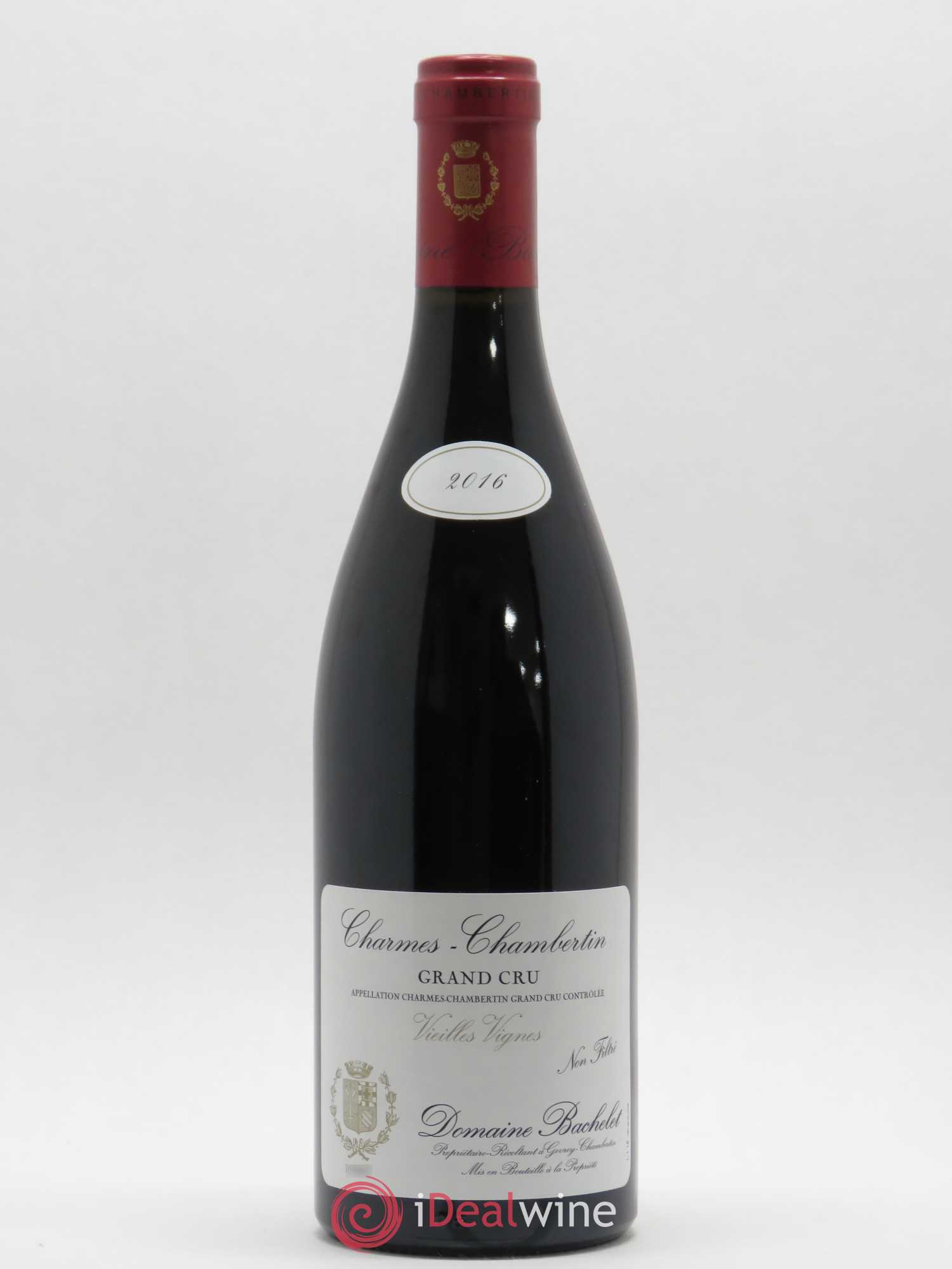 Charmes-Chambertin Grand Cru Vieilles Vignes Denis Bachelet (Domaine) 2016 - Lot de 1 bouteille - 0