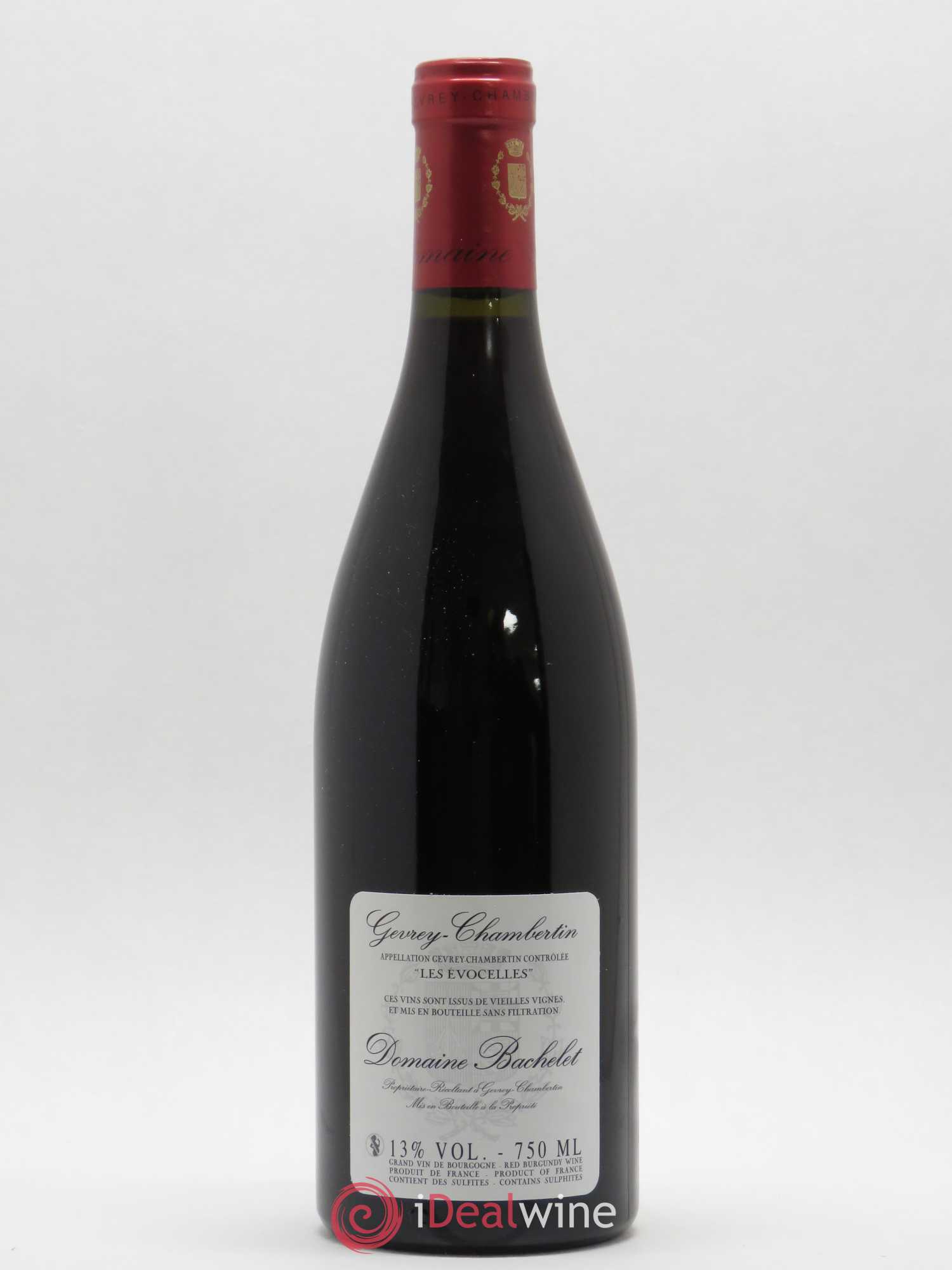 Gevrey-Chambertin Les Evocelles vieilles vignes Denis Bachelet 2015 - Posten von 1 Flasche - 1