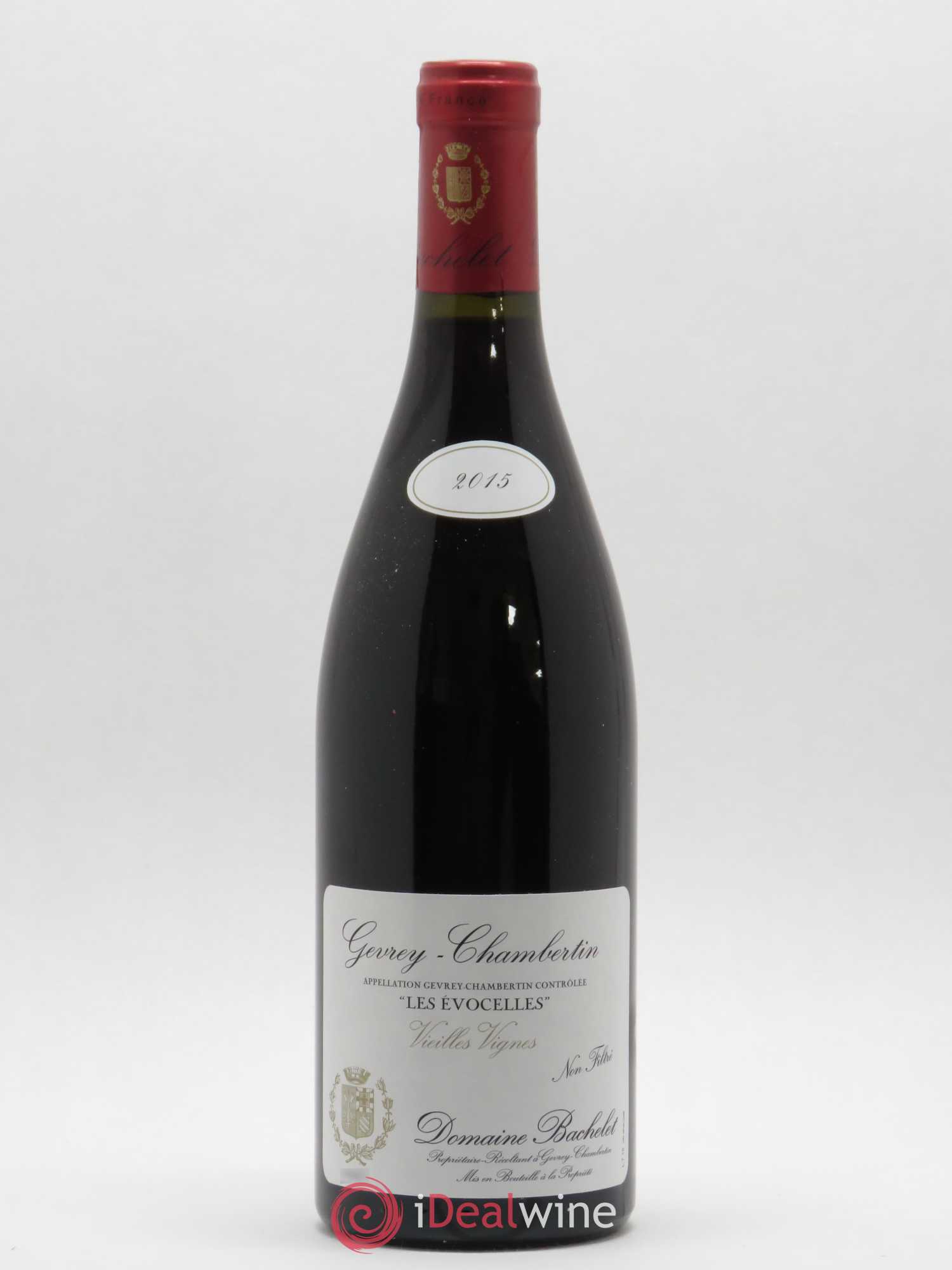 Gevrey-Chambertin Les Evocelles vieilles vignes Denis Bachelet 2015 - Posten von 1 Flasche - 0