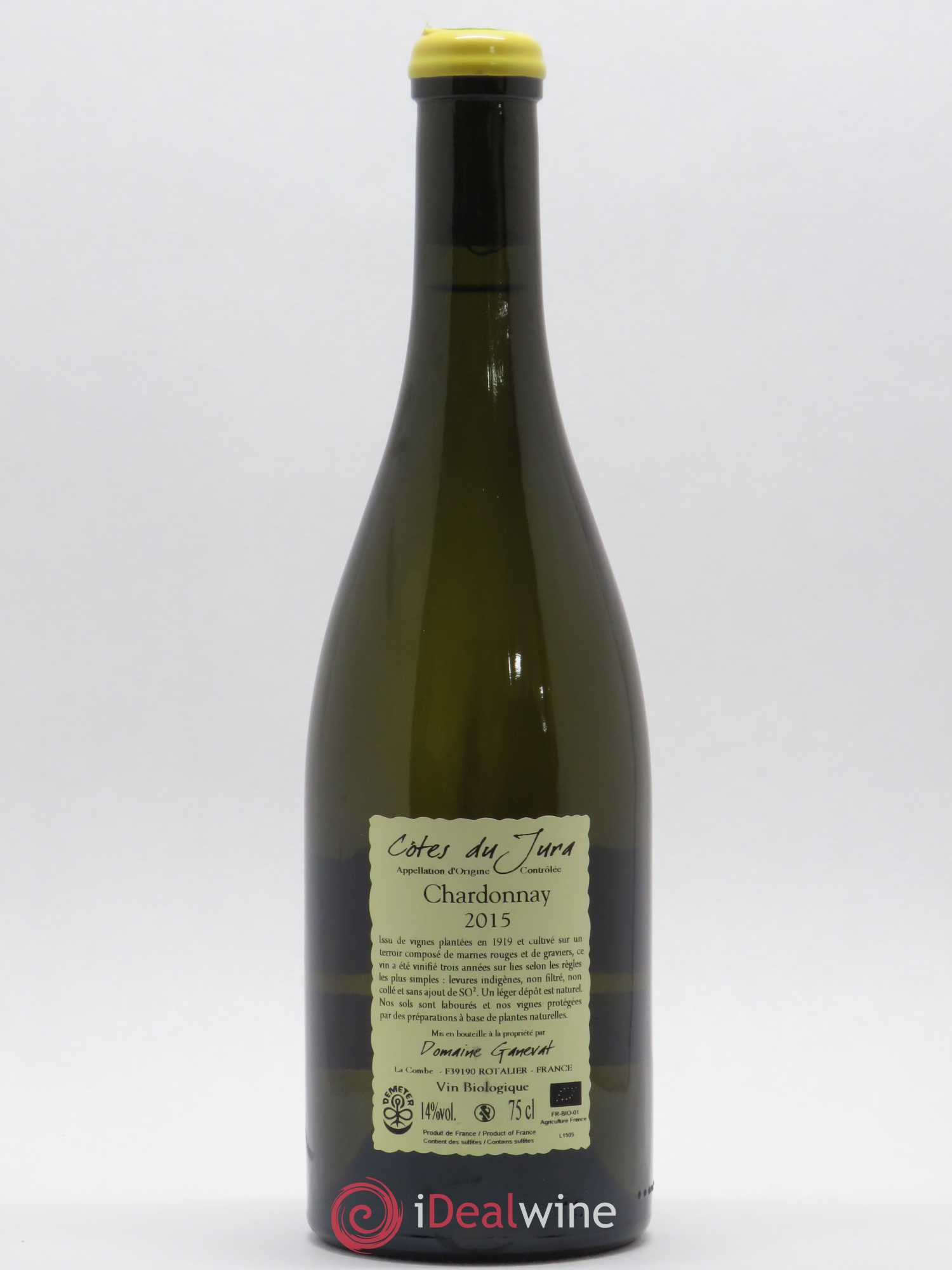Côtes du Jura Les Grands Teppes Vieilles Vignes Jean-François Ganevat (Domaine) 2015 - Lot de 1 bouteille - 1
