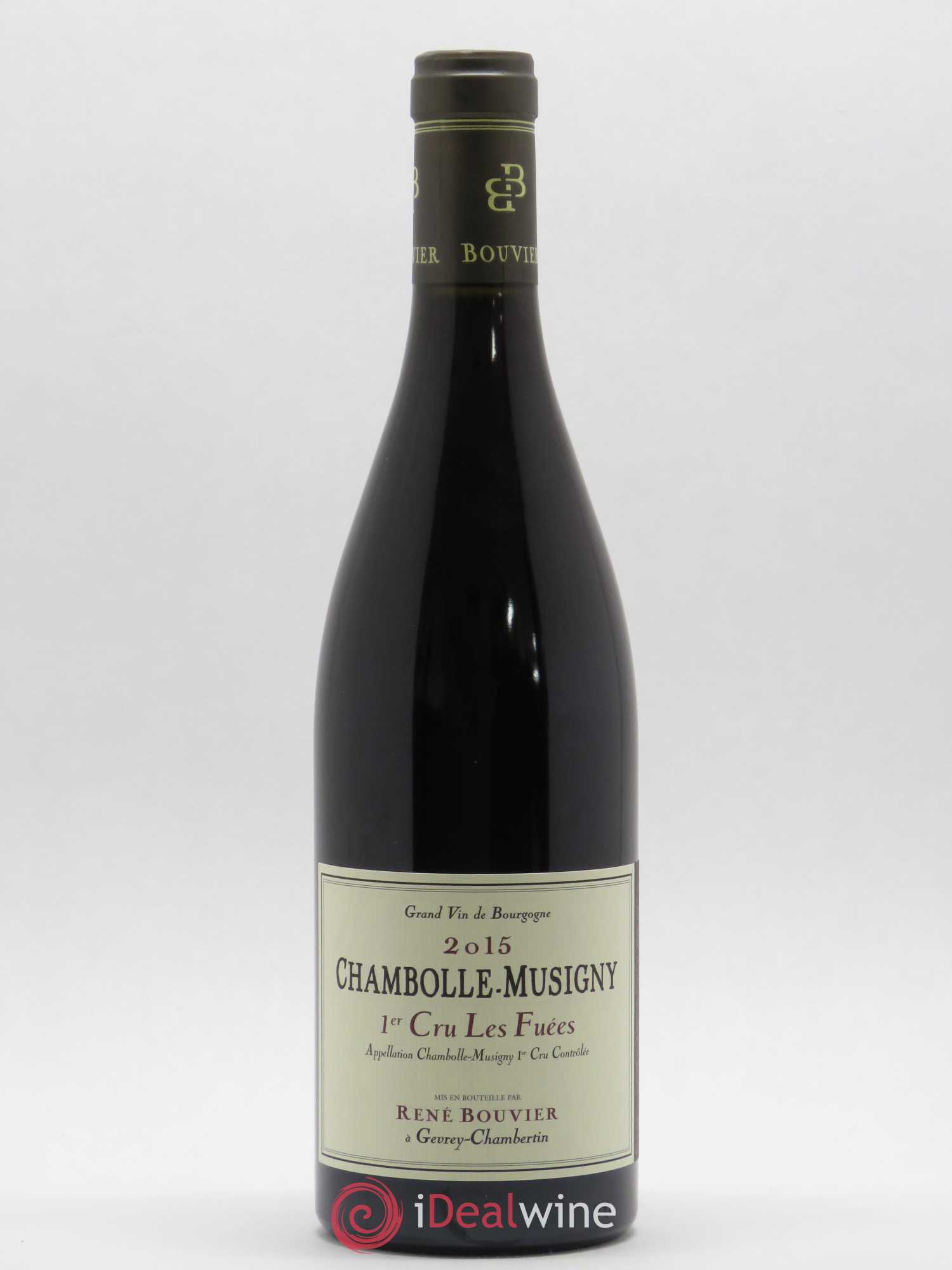 Chambolle-Musigny 1er Cru Les Fuées René Bouvier (Domaine) 2015 - Lot de 1 bouteille - 0