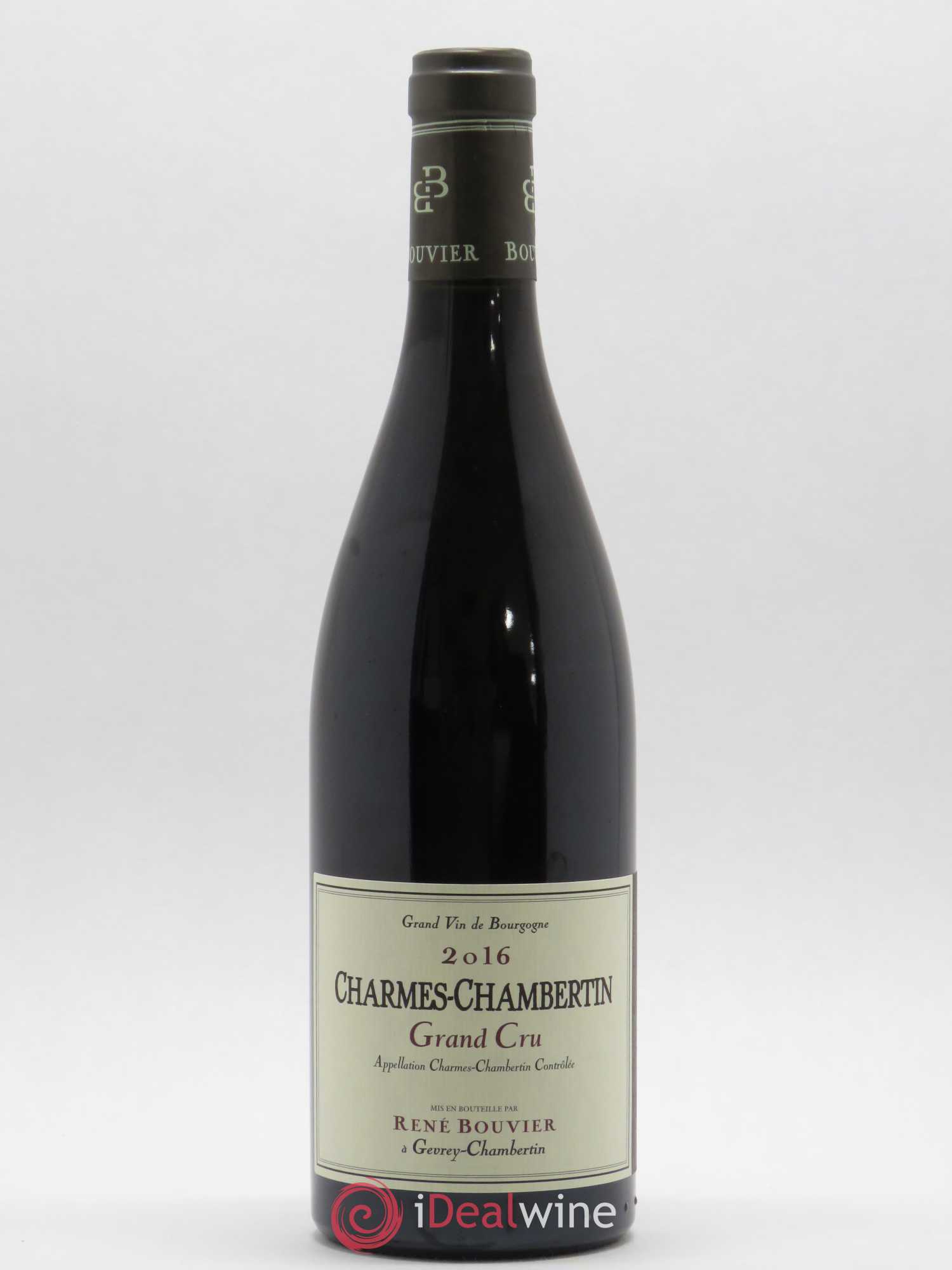 Charmes-Chambertin Grand Cru René Bouvier (Domaine) 2016 - Lot de 1 bouteille - 0
