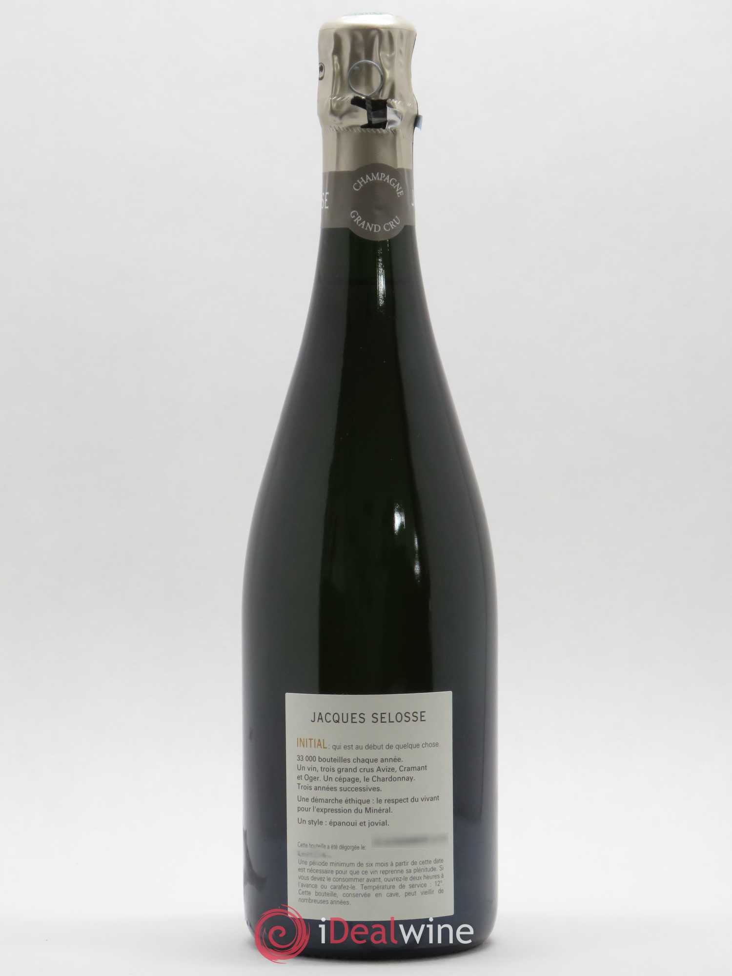 Initial Brut Jacques Selosse - Lot de 1 bouteille - 1