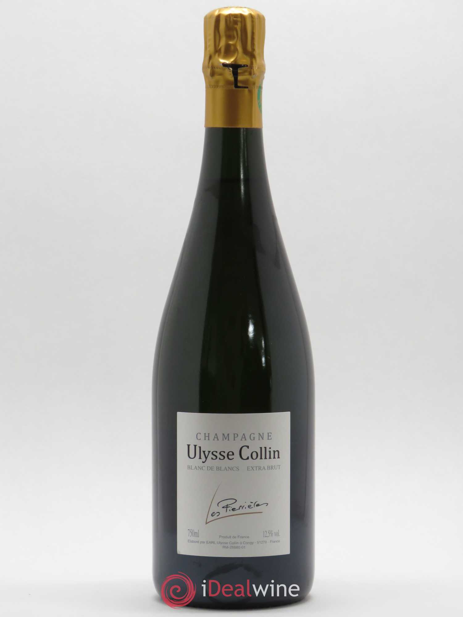 Les Pierrières Blancs de Blancs Extra-Brut Ulysse Collin - Lot de 1 bouteille - 0