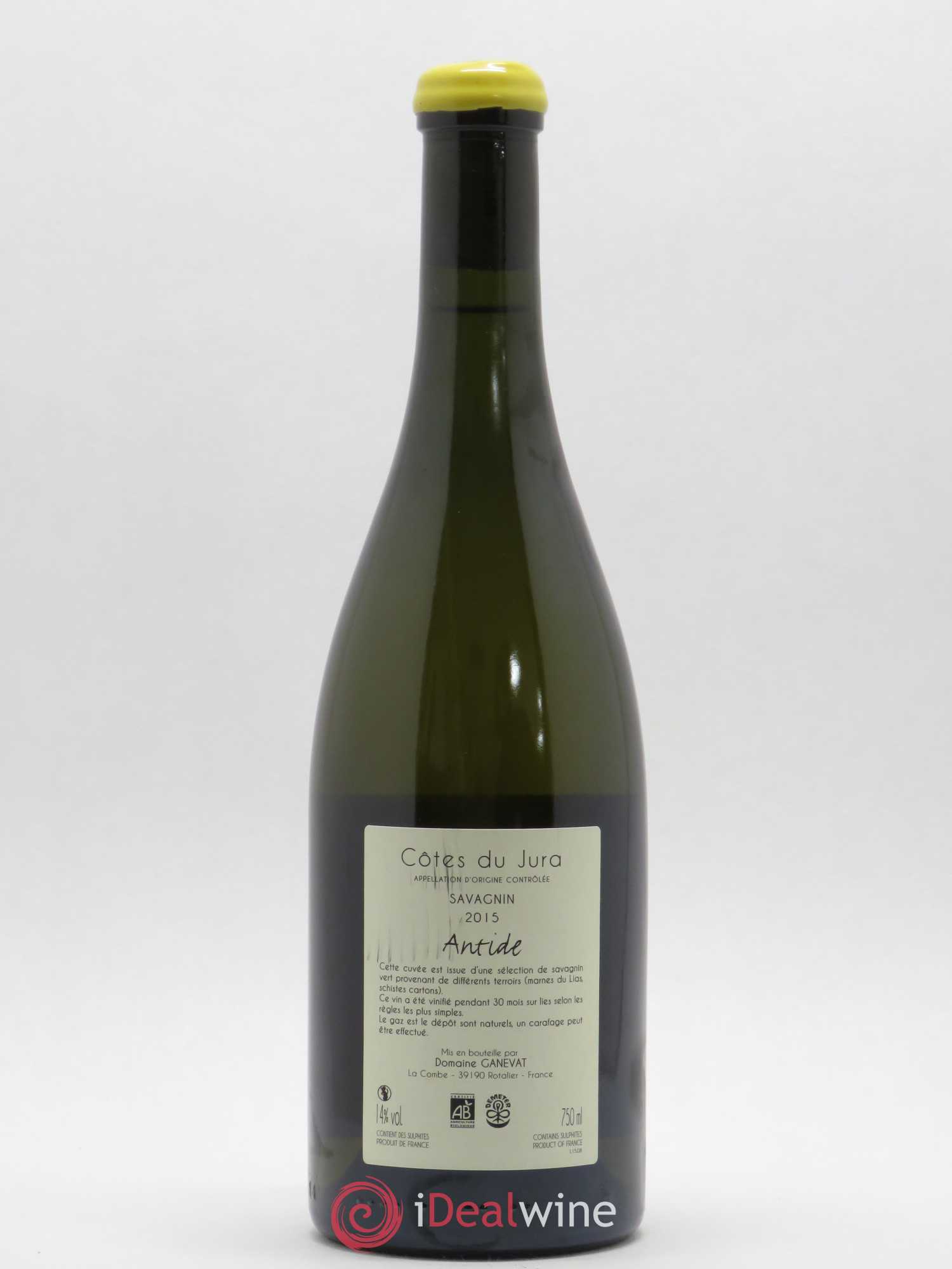 Côtes du Jura Savagnin Antide Ganevat 2015 - Posten von 1 Flasche - 1
