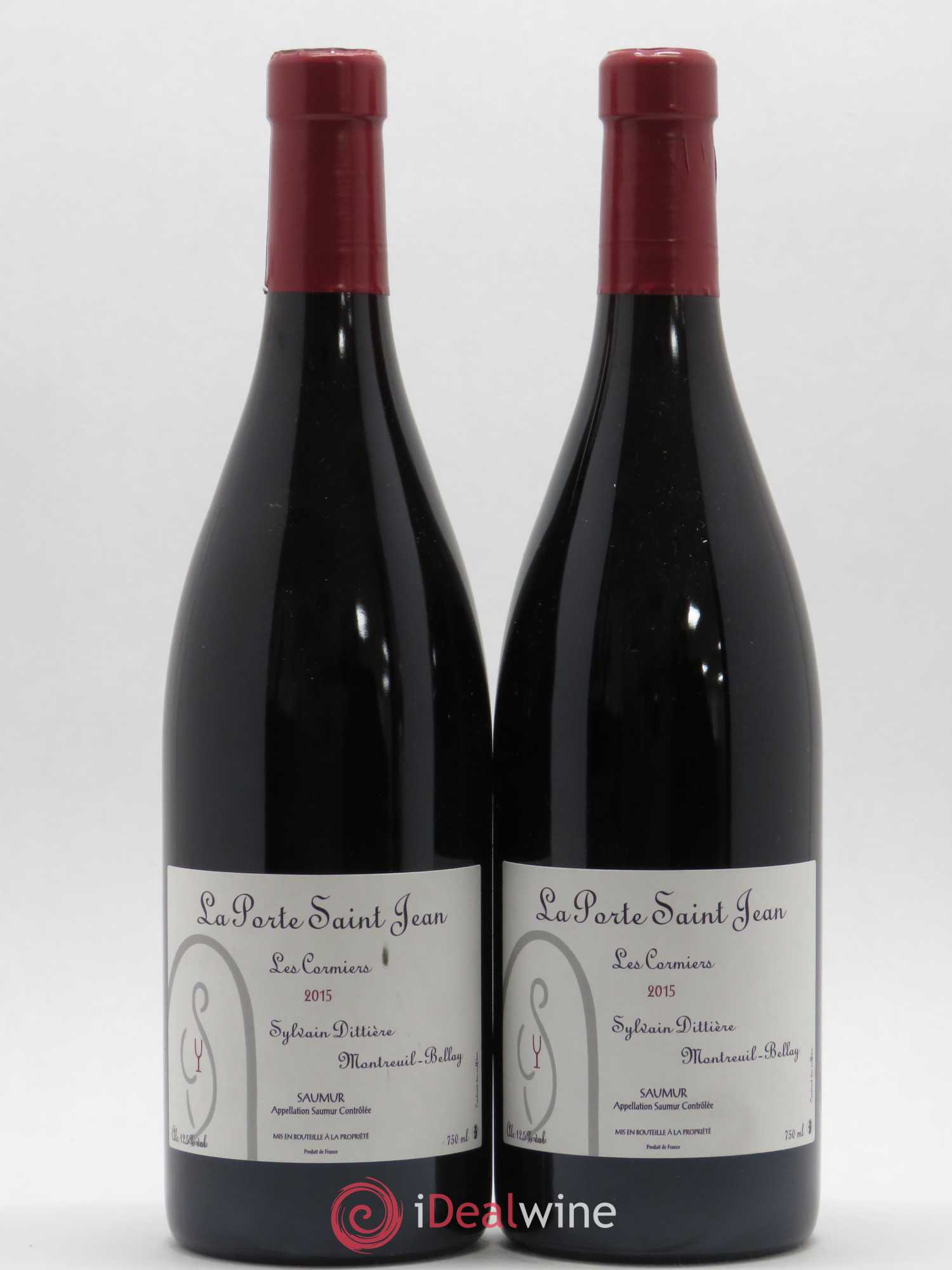 Saumur Les Cormiers La Porte Saint Jean 2015 - Lot de 2 bouteilles - 0