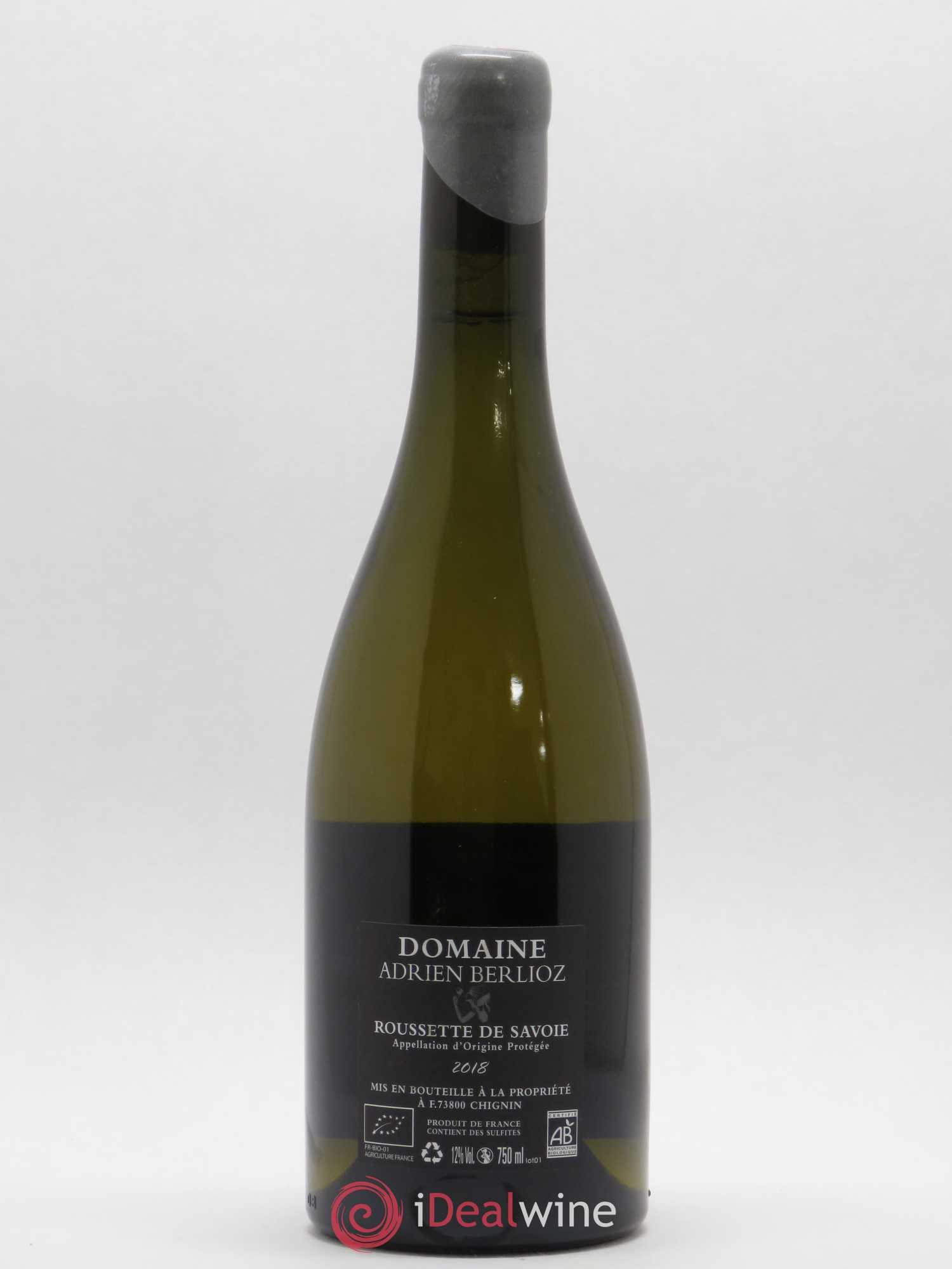 Vin de Savoie Roussette Altesse Zulime Adrien Berlioz 2018 - Posten von 1 Flasche - 1