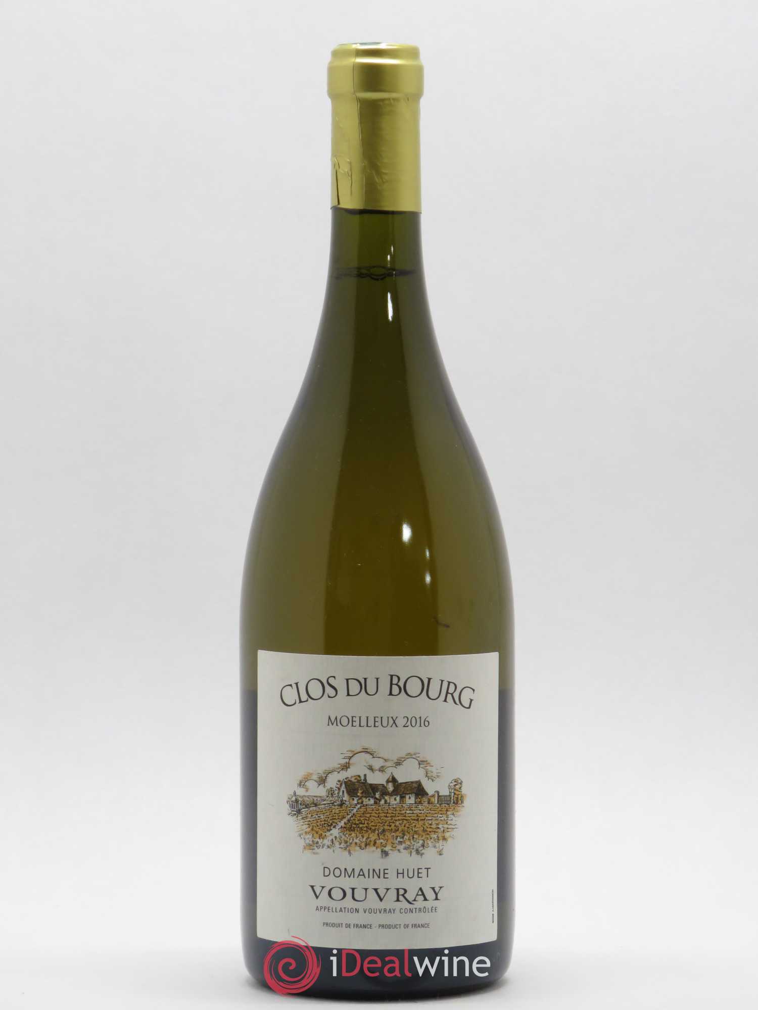 Vouvray Clos du Bourg Moelleux Domaine Huet 2016 - Lotto di 1 bottiglia - 0