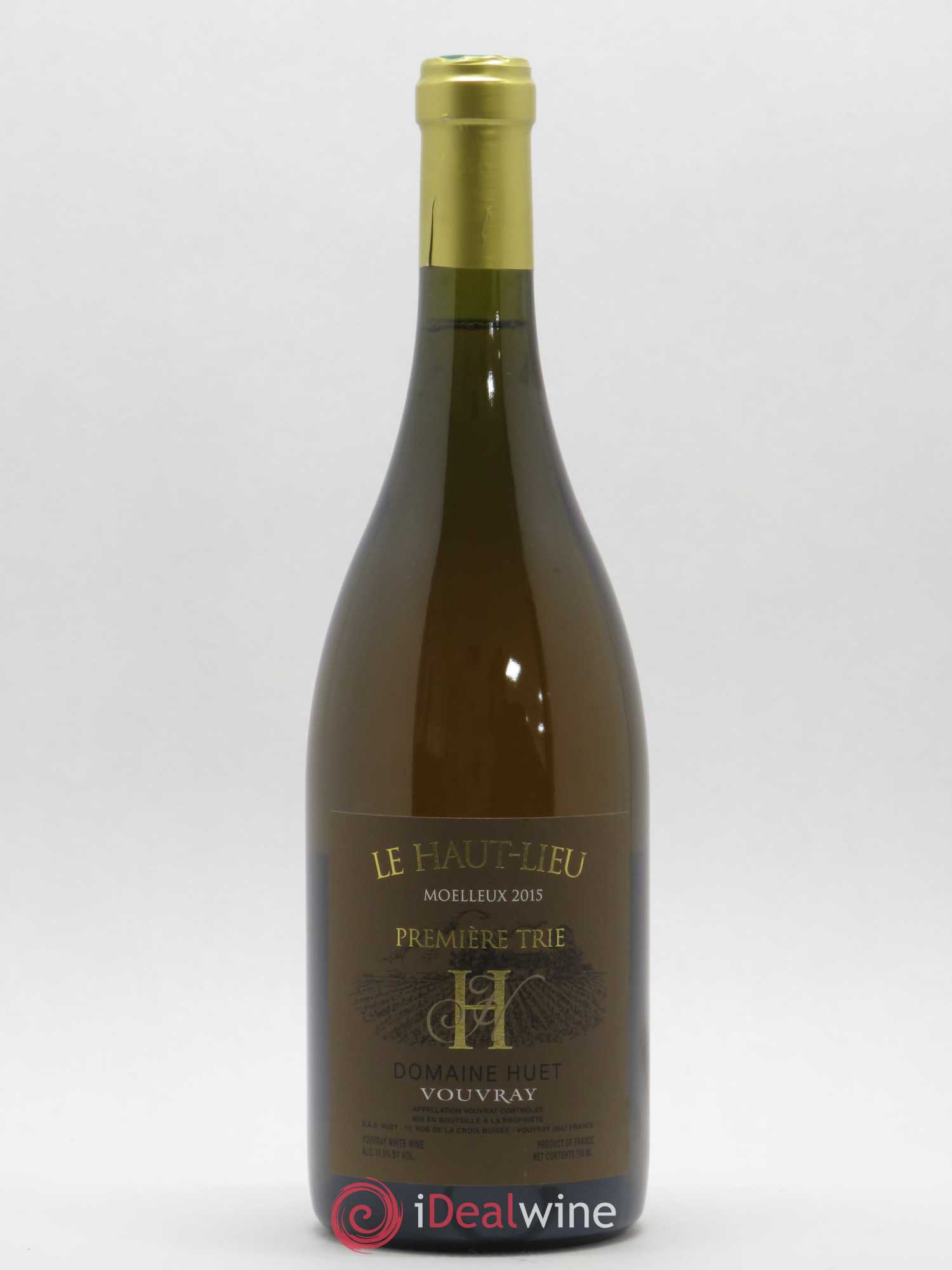 Vouvray Le Haut-Lieu Moelleux 1ère Trie Domaine Huet 2015 - Lotto di 1 bottiglia - 0
