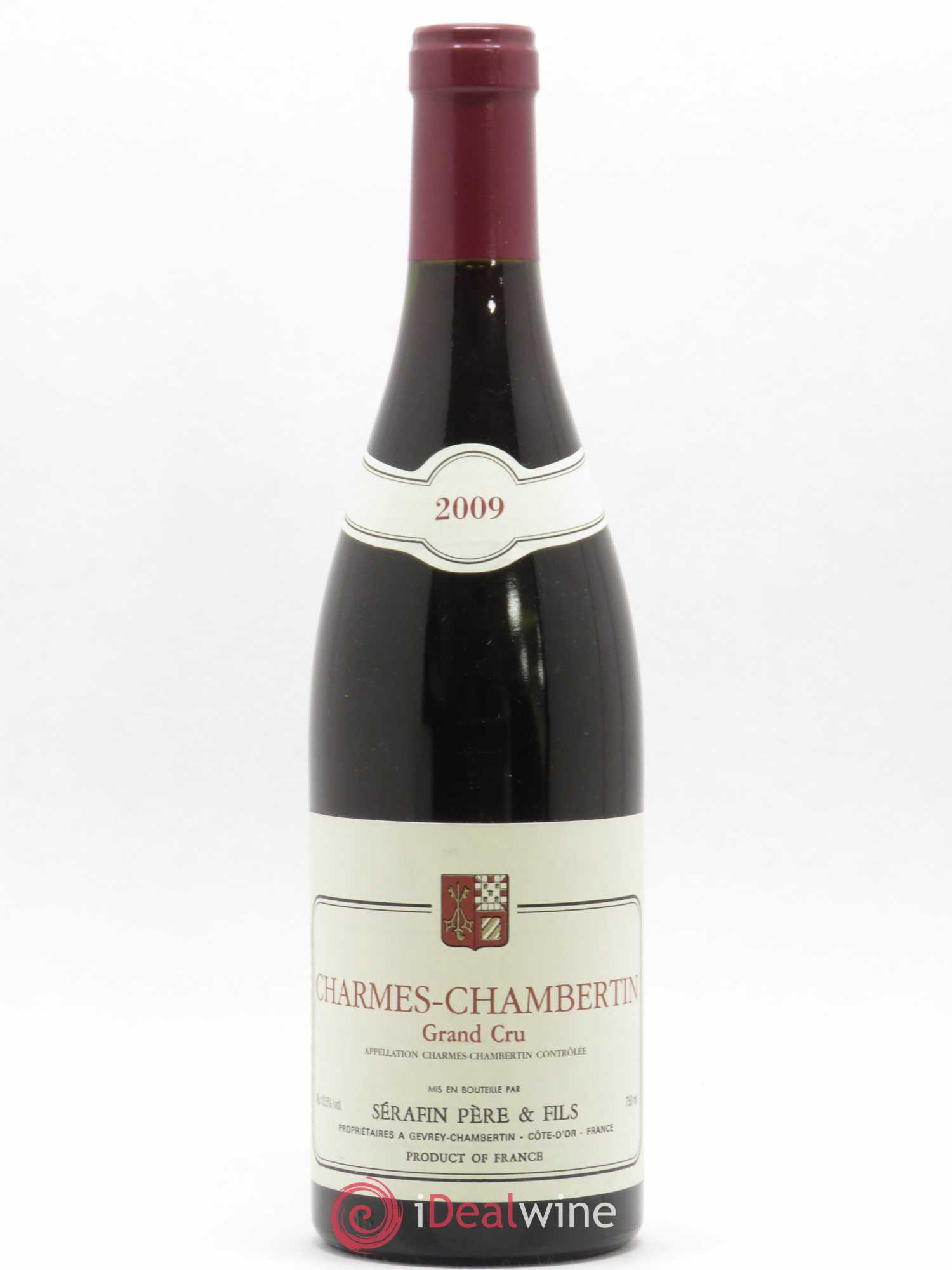 Charmes-Chambertin Grand Cru Serafin 2009 - Lot de 1 bouteille - 0