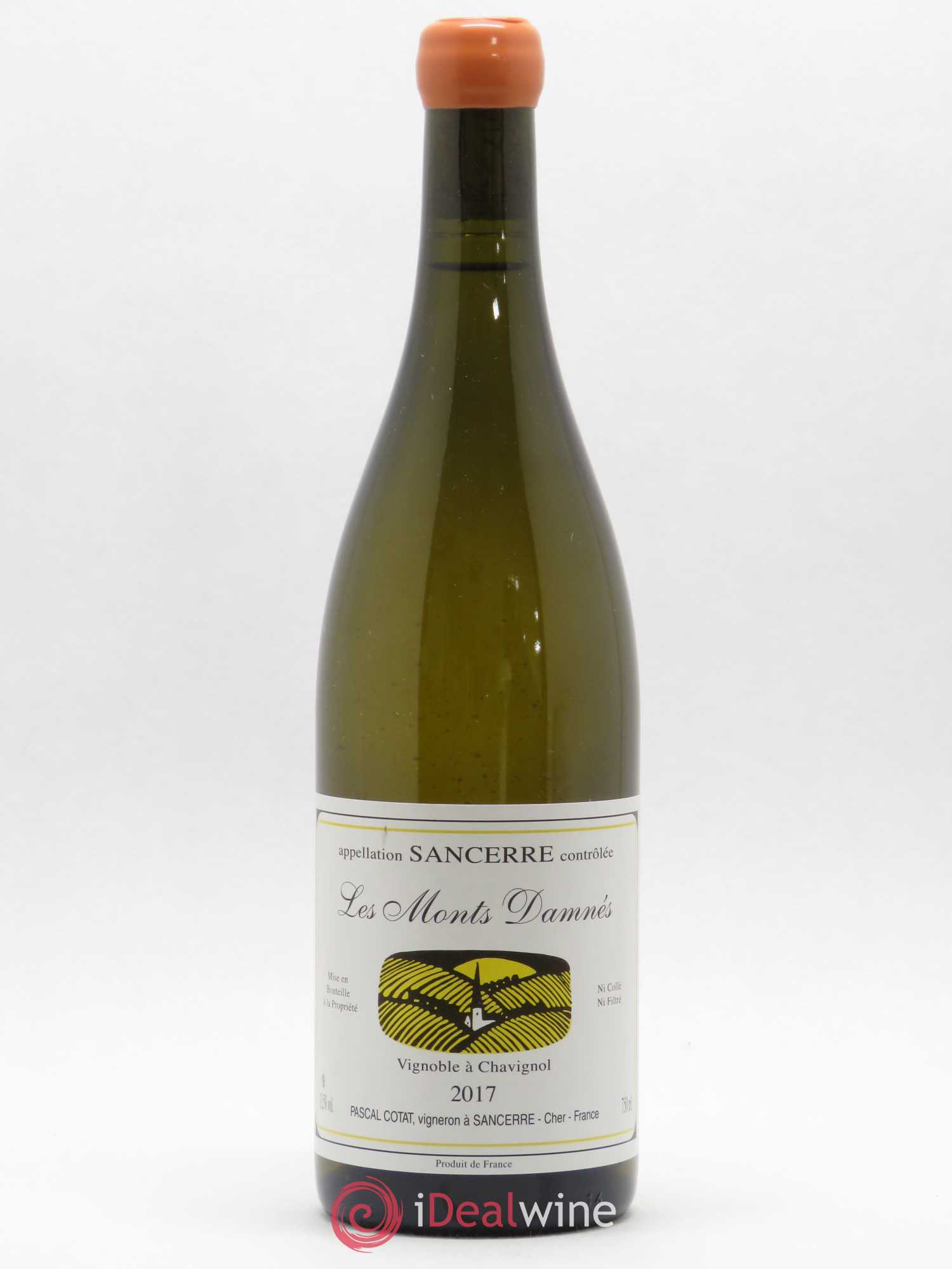 Sancerre Les Monts Damnés Pascal Cotat 2017 - Lot de 1 bouteille - 0
