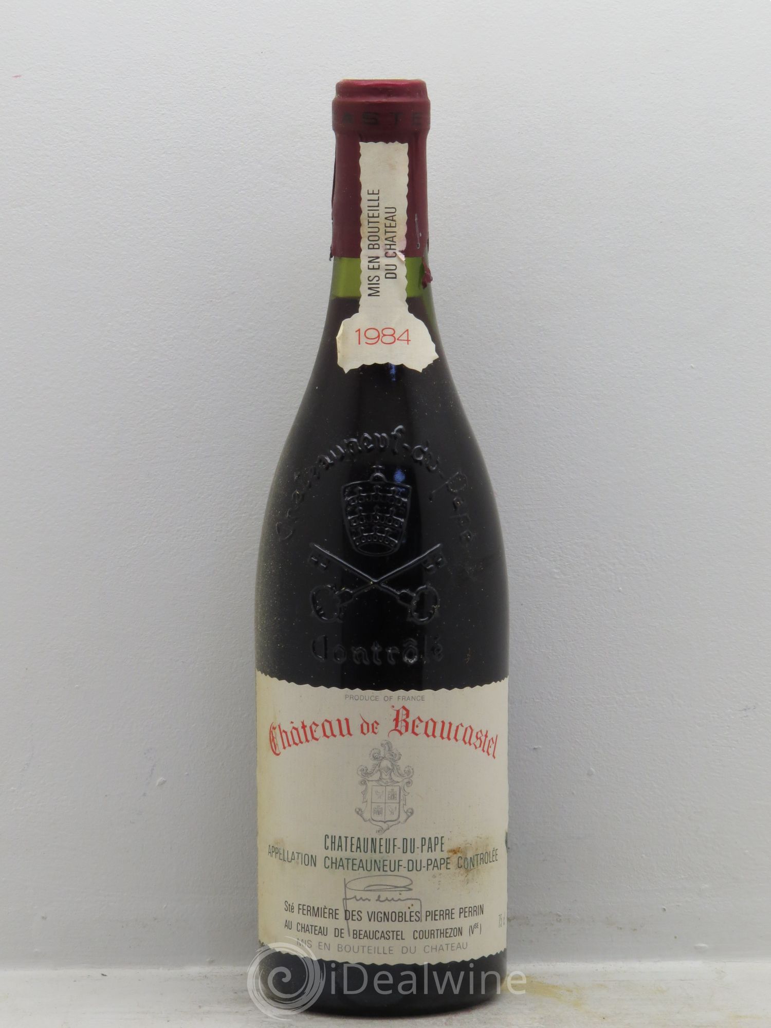 Châteauneuf-du-Pape Château de Beaucastel Famille Perrin 1984 - Lot de 1 bouteille - 0