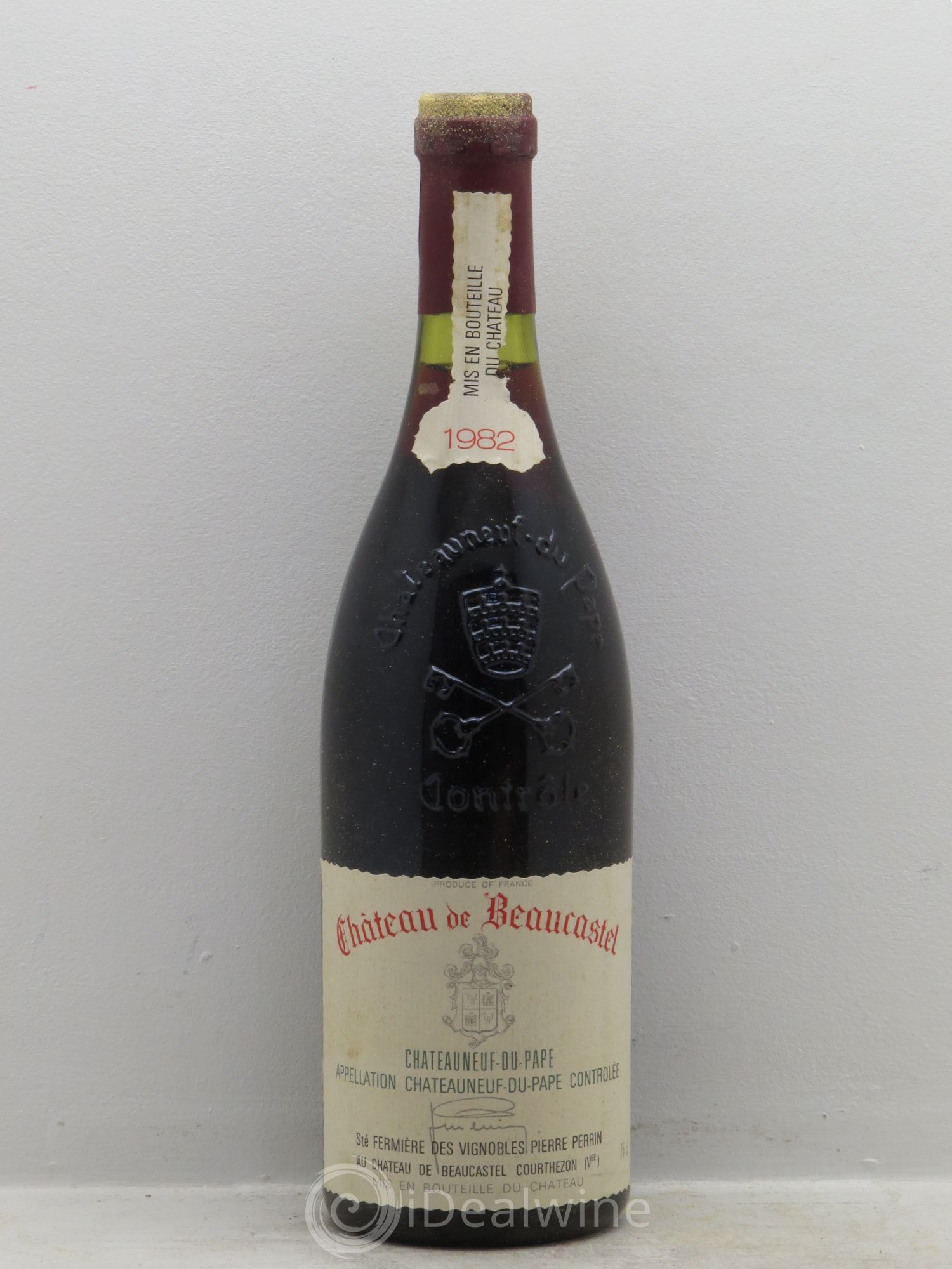 Châteauneuf-du-Pape Château de Beaucastel Famille Perrin 1982 - Lot de 1 bouteille - 0