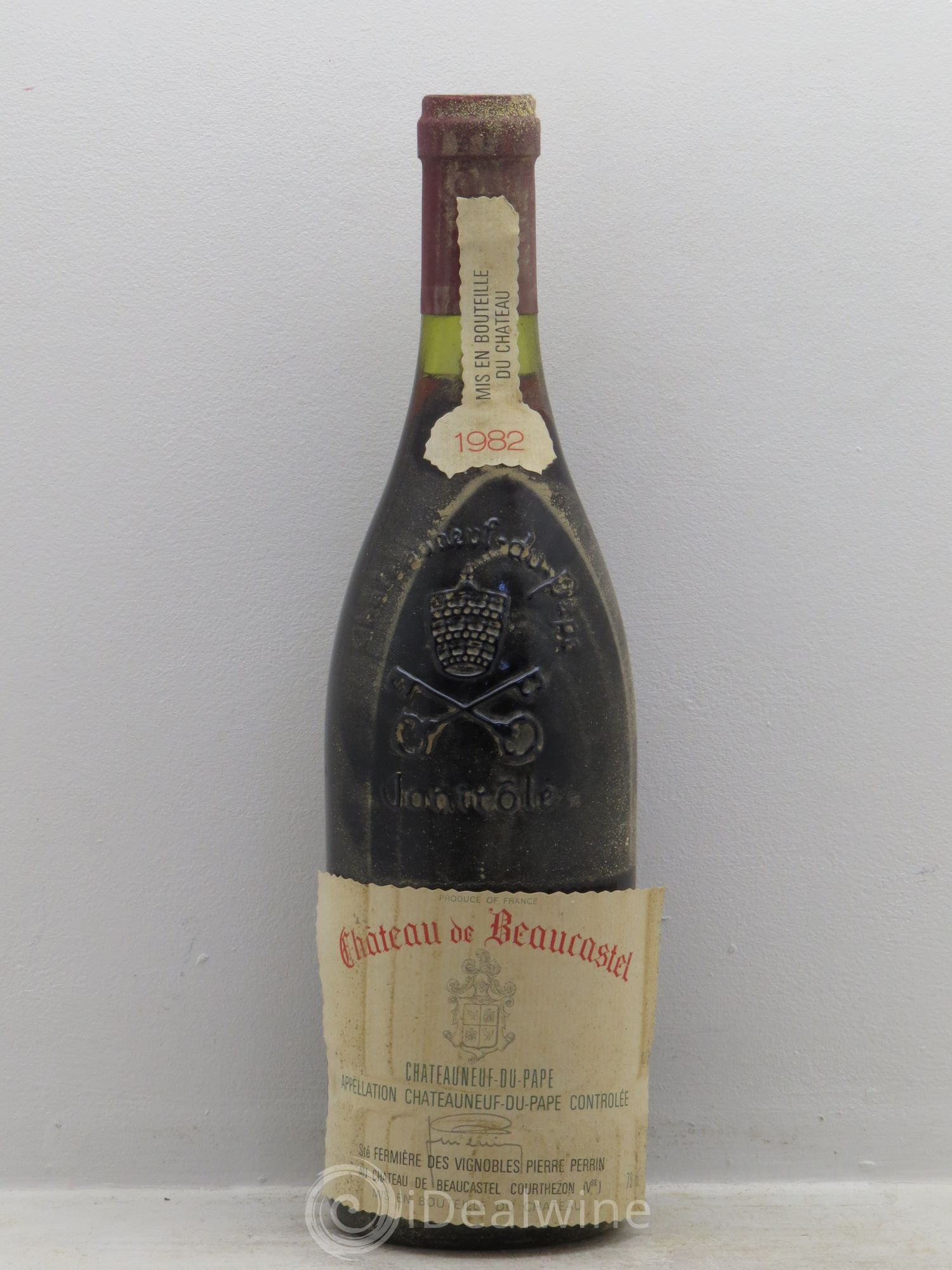 Châteauneuf-du-Pape Château de Beaucastel Famille Perrin 1982 - Lot de 1 bouteille - 0
