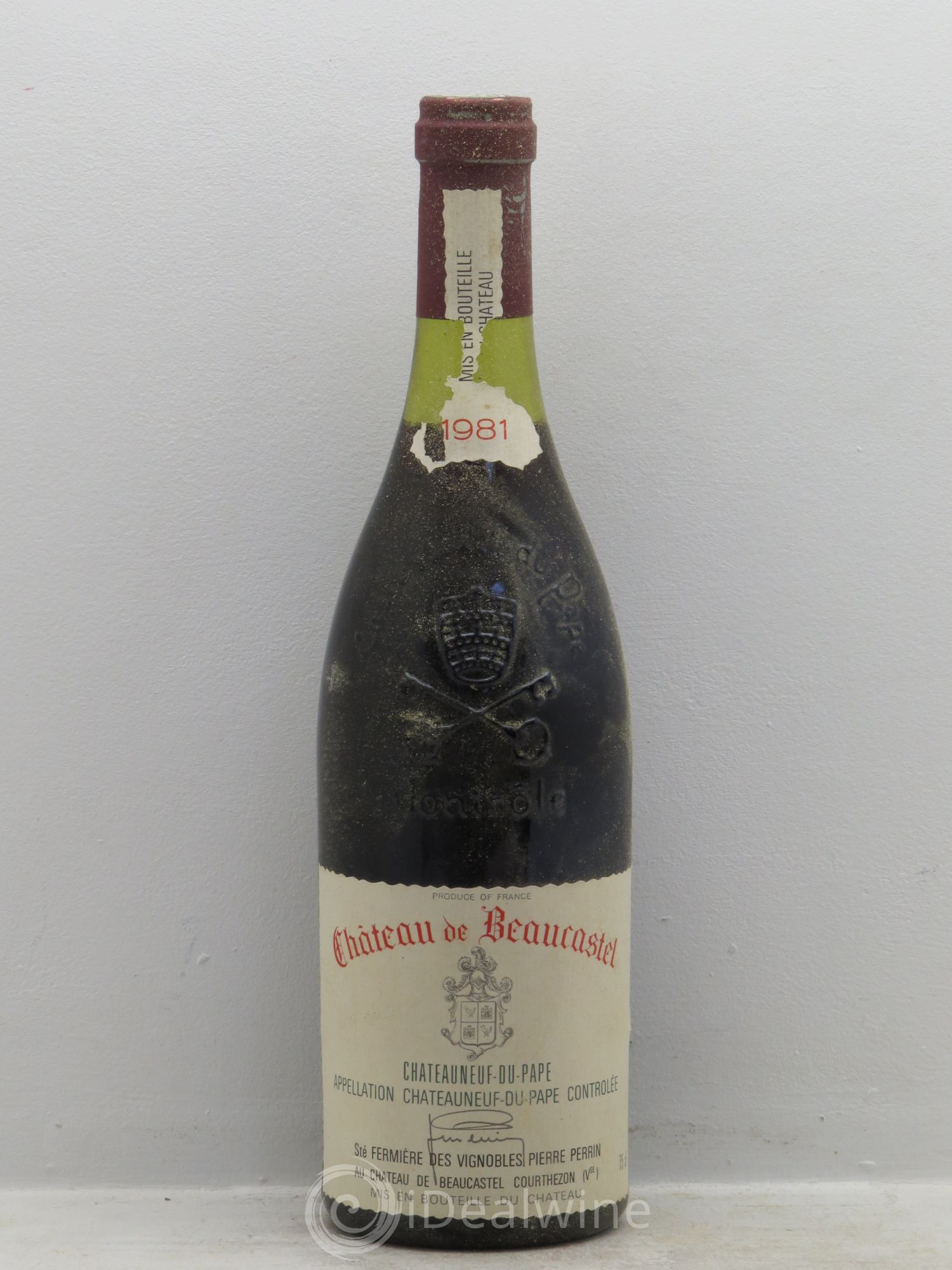 Châteauneuf-du-Pape Château de Beaucastel Famille Perrin 1981 - Lot de 6 bouteilles - 0