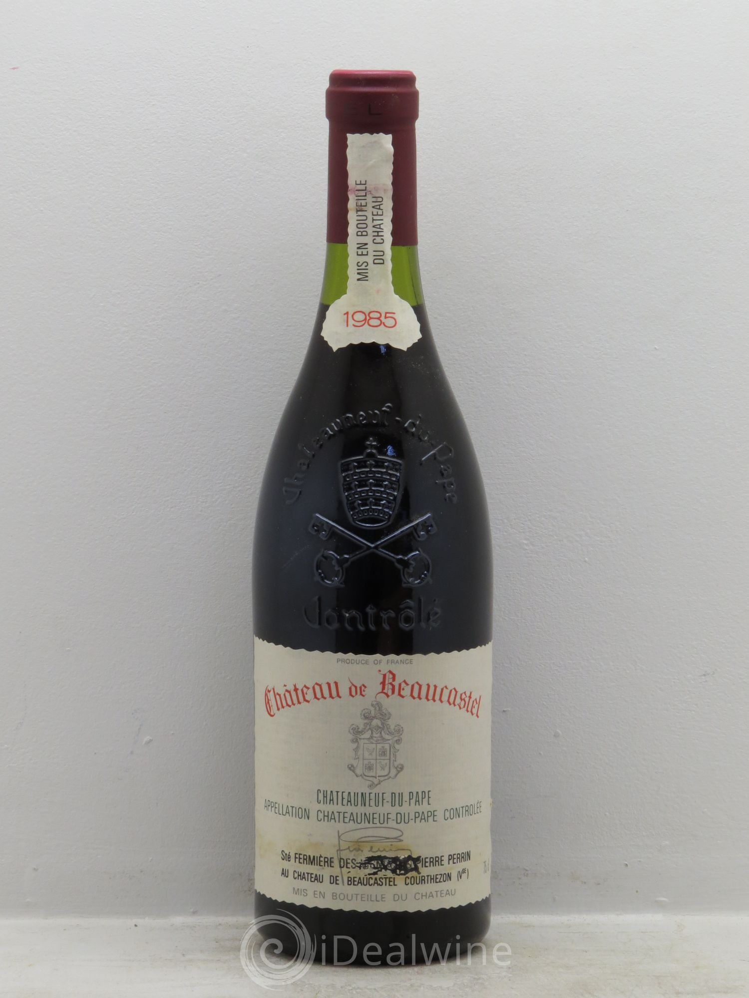 Châteauneuf-du-Pape Château de Beaucastel Famille Perrin 1985 - Lot de 1 bouteille - 0