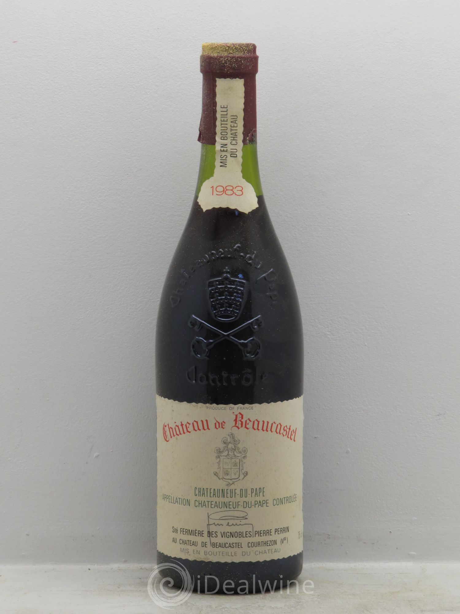 Châteauneuf-du-Pape Château de Beaucastel Famille Perrin 1983 - Lot de 1 bouteille - 0