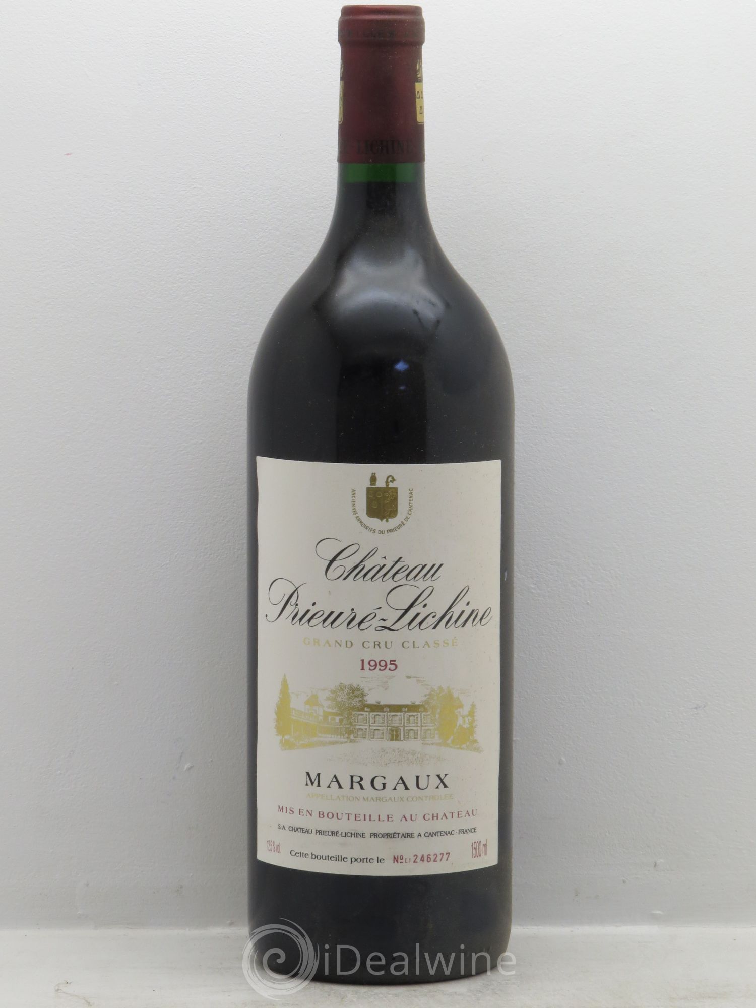 Château Prieuré Lichine 4ème Grand Cru Classé 1995 - Lot de 6 magnums - 0