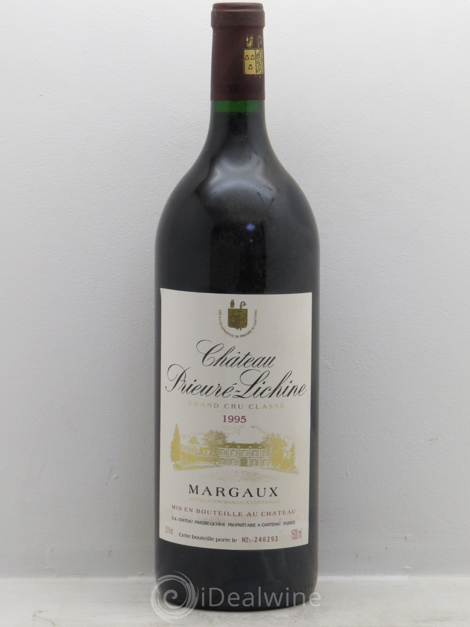 Château Prieuré Lichine 4ème Grand Cru Classé 1995 - Lot de 6 magnums - 0