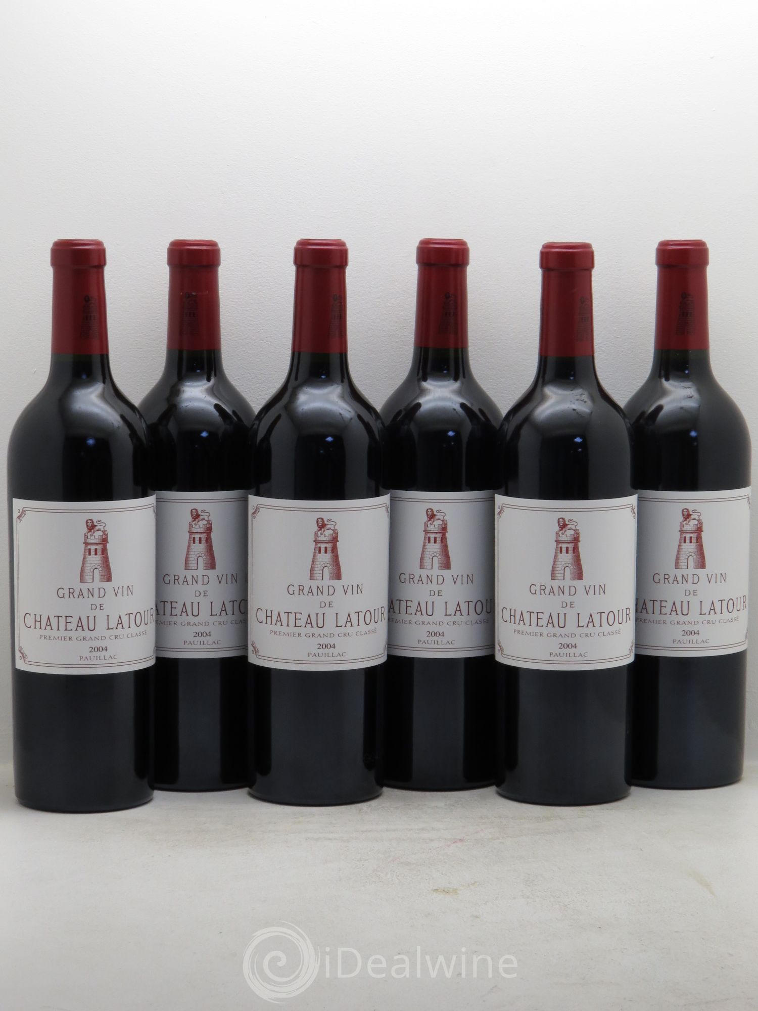 Château Latour 1er Grand Cru Classé 2004 - Lot de 6 bouteilles - 0