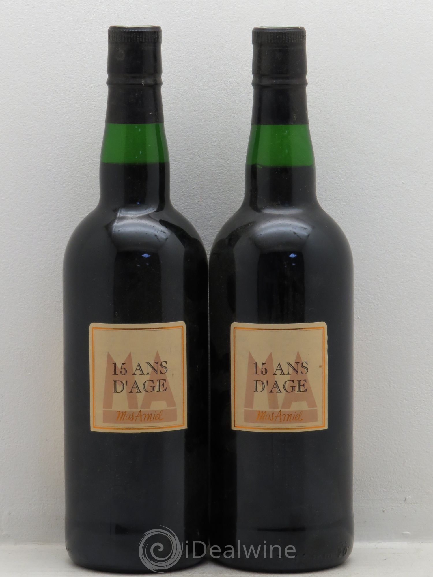 Maury Mas Amiel (15 ans d'age) - Lot de 2 bouteilles - 0