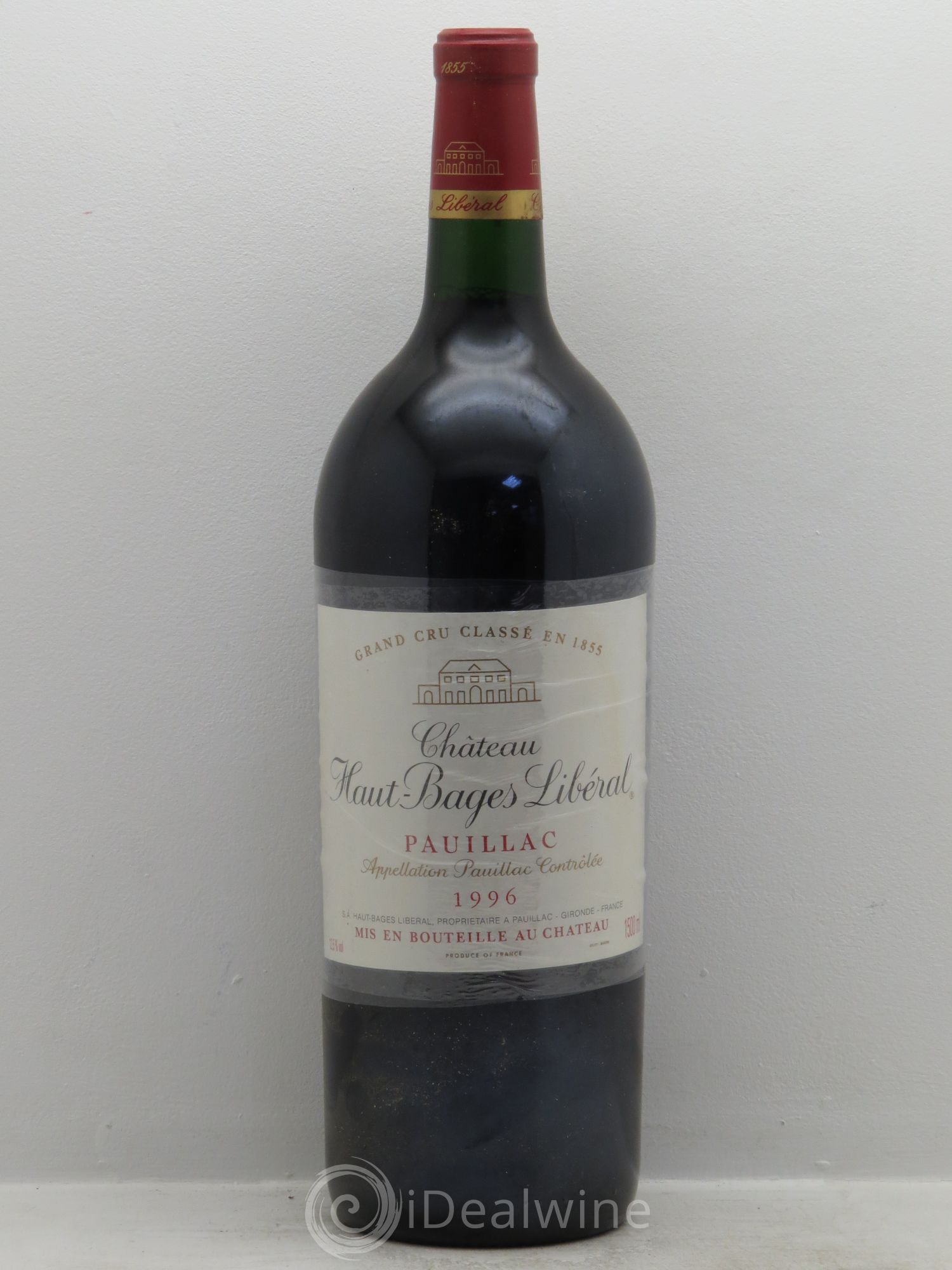 Château Haut Bages Libéral 5ème Grand Cru Classé 1996 - Lot de 6 magnums - 0