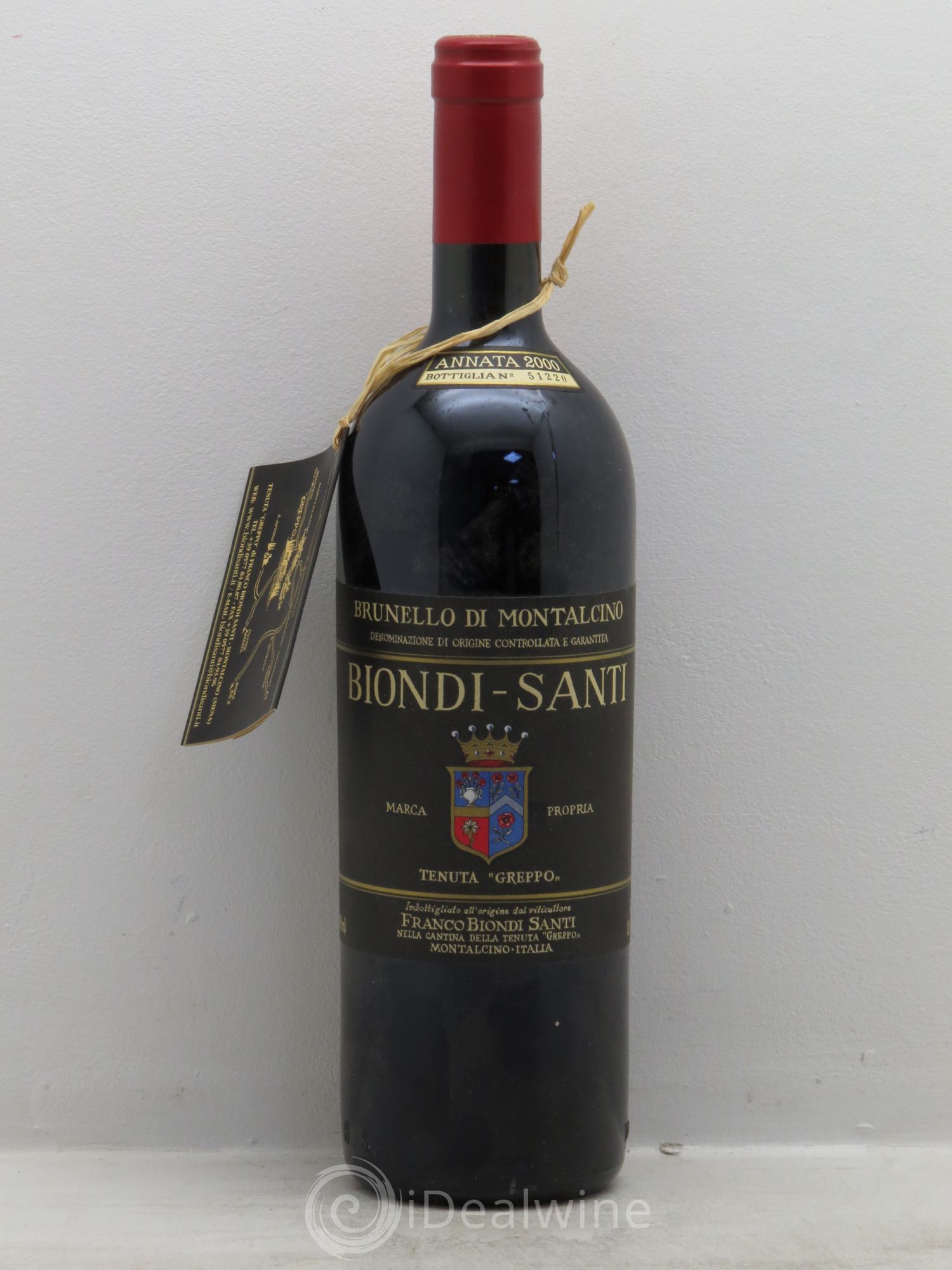 Italie Biondi Santi Il Greppo 2000 - Posten von 1 Flasche - 0