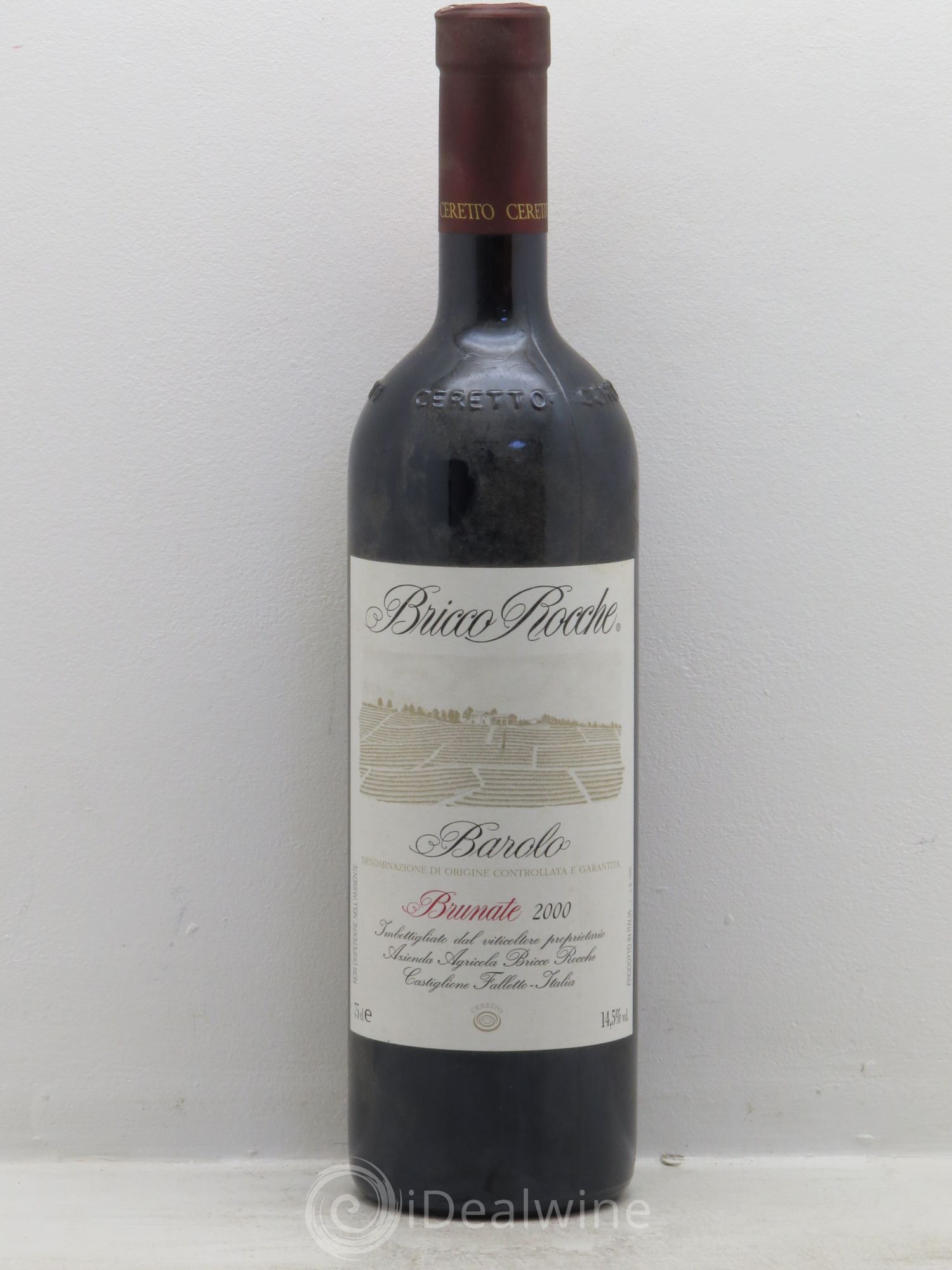 Barolo DOCG Brunate Bricco Rocche Ceretto Brunate 2000 - Posten von 1 Flasche - 0