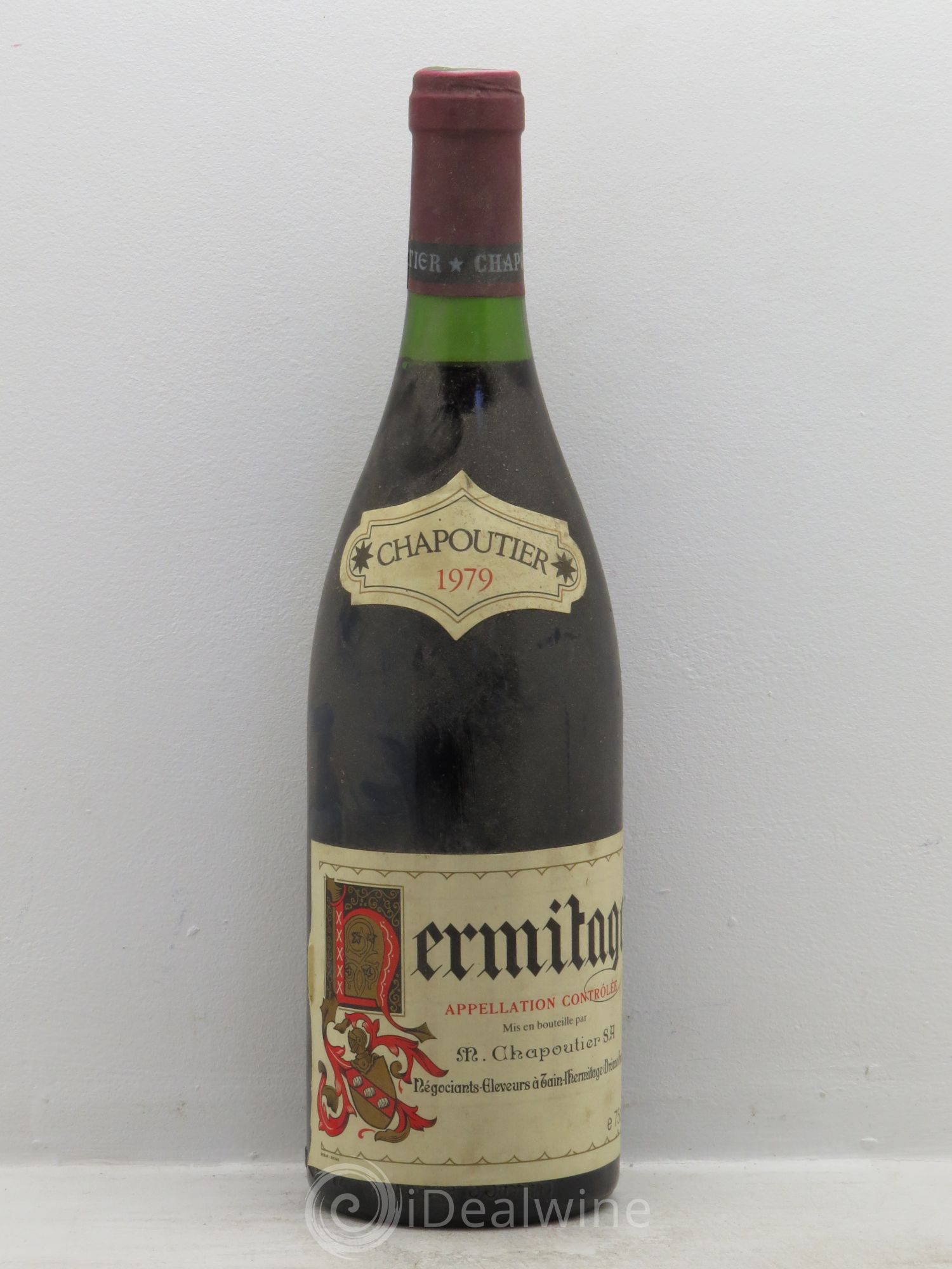 Hermitage Chapoutier 1979 - Lot de 1 bouteille - 0