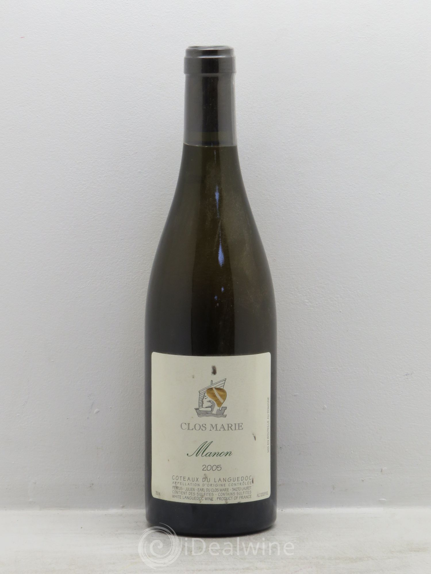 Languedoc Clos Marie Manon Christophe Peyrus et Françoise Julien 2005 - Lot de 1 bouteille - 0