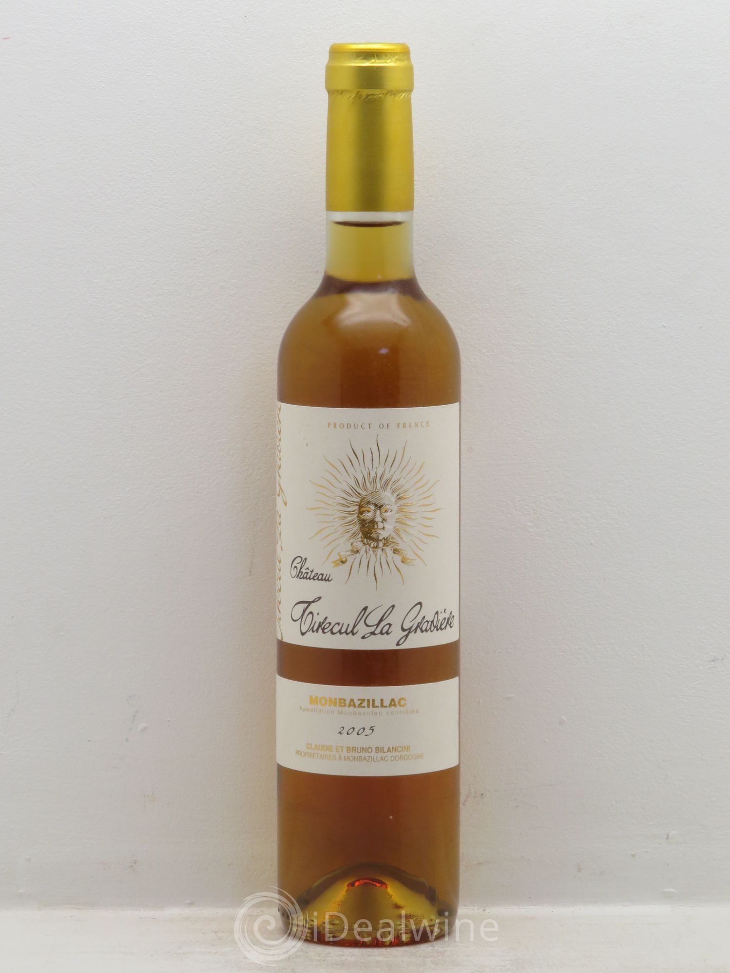 Monbazillac Château Tirecul La Gravière Bruno et Claudie Bilancini (50cl) 2005 - Lotto di 1 bottiglia - 0