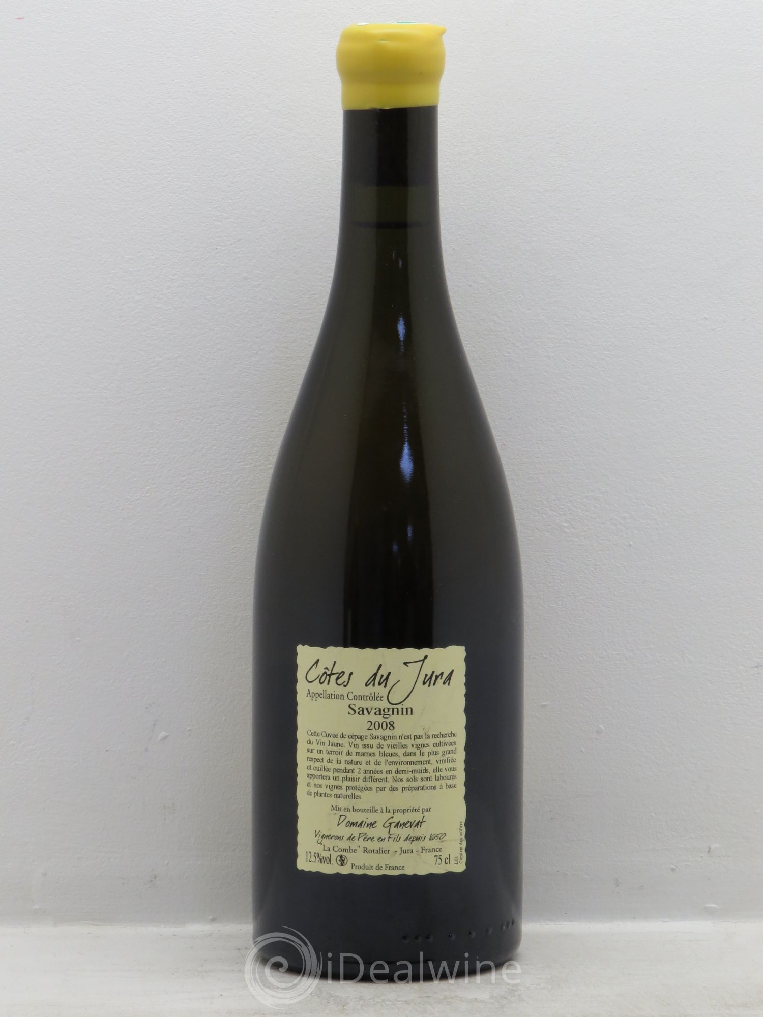 Côtes du Jura Les Chalasses Marnes Bleues - Domaine Ganevat 2008 - Posten von 1 Flasche - 1